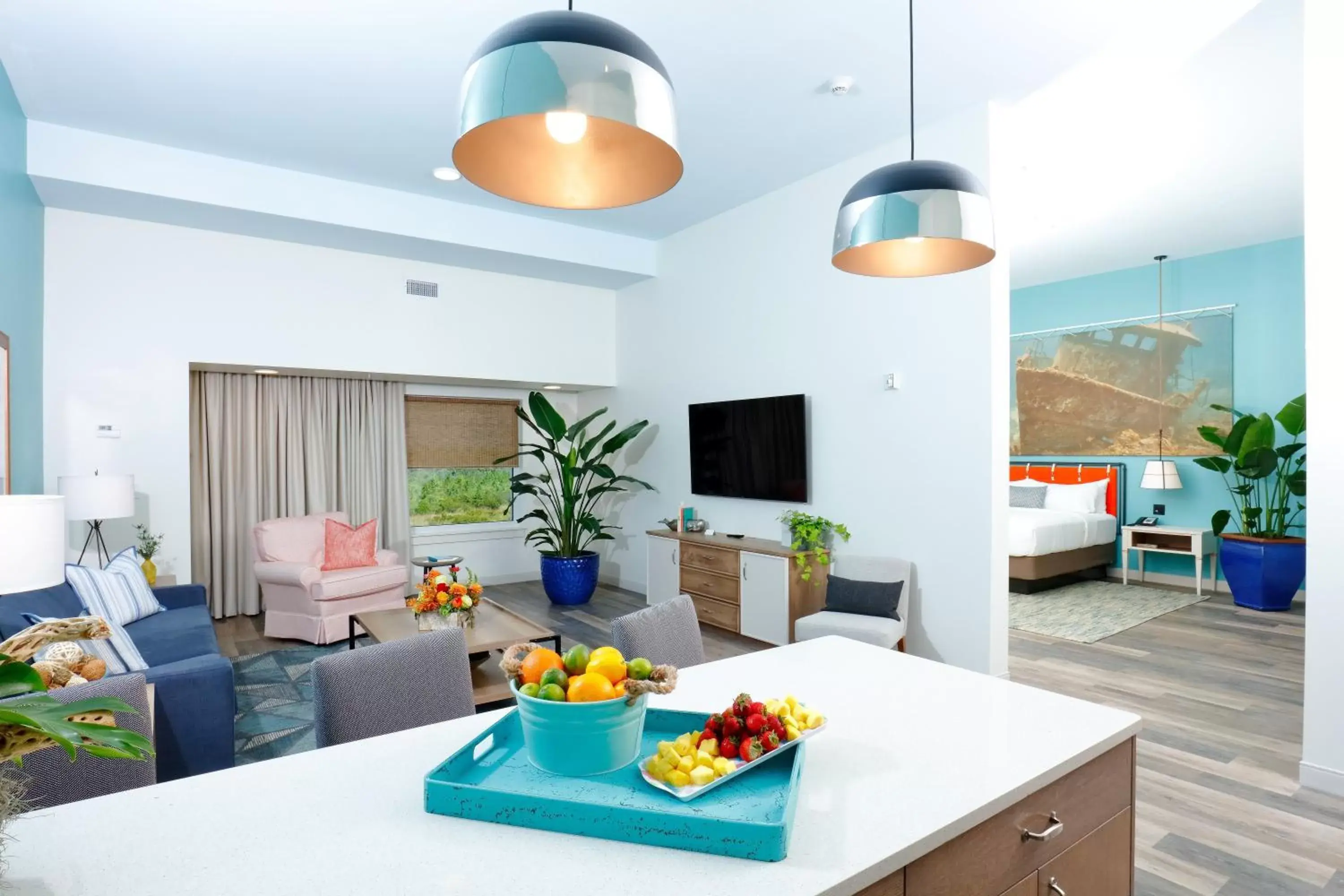 One-Bedroom King Suite with Sofa Bed in Hotel Indigo Orange Beach - Gulf Shores by IHG One-Bedroom King Suite with Sofa Bed in Hotel Indigo Orange Beach - Gulf Shores by IHG