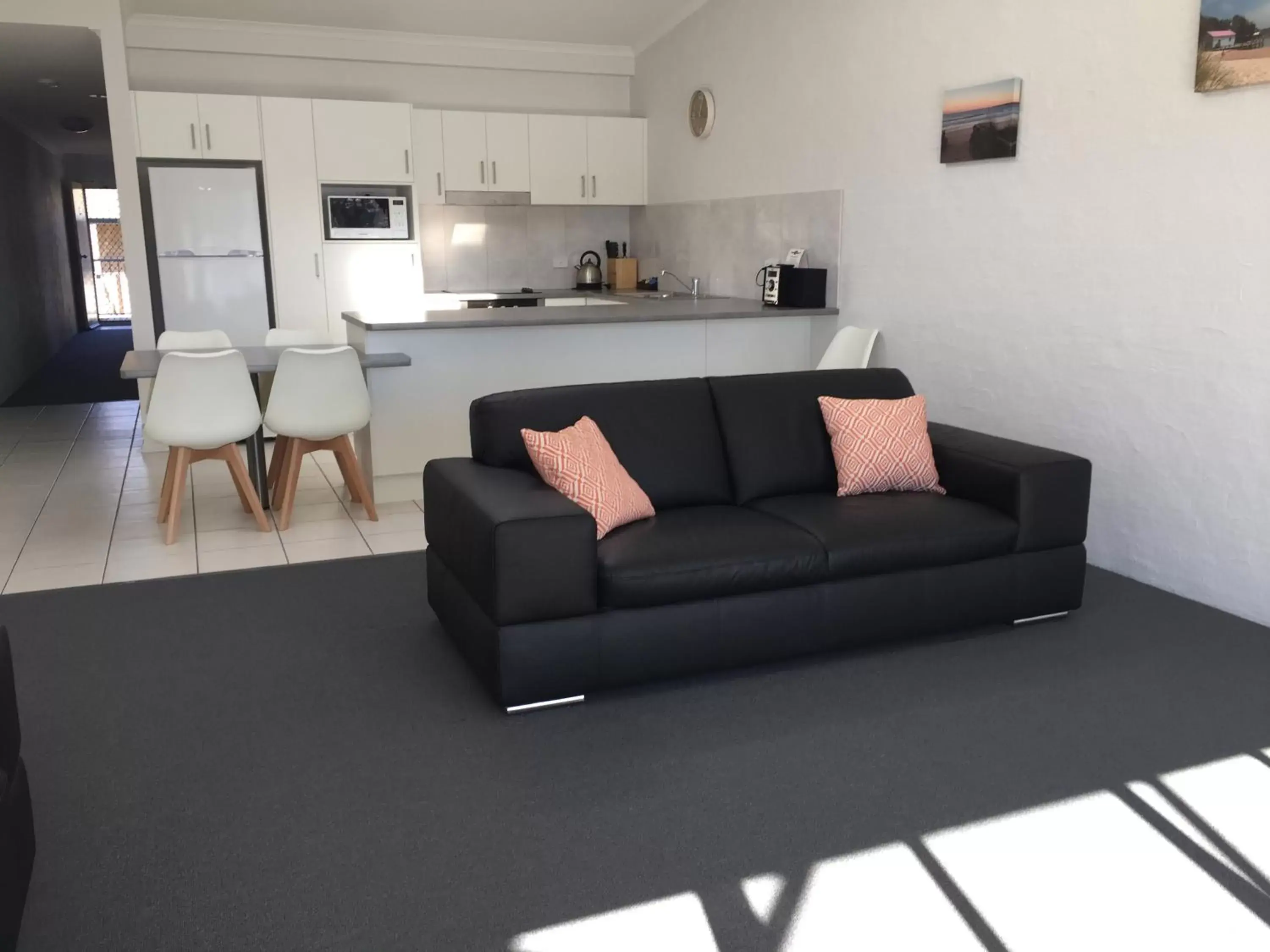 Living room, Seating Area in Merimbula Lake Apartments