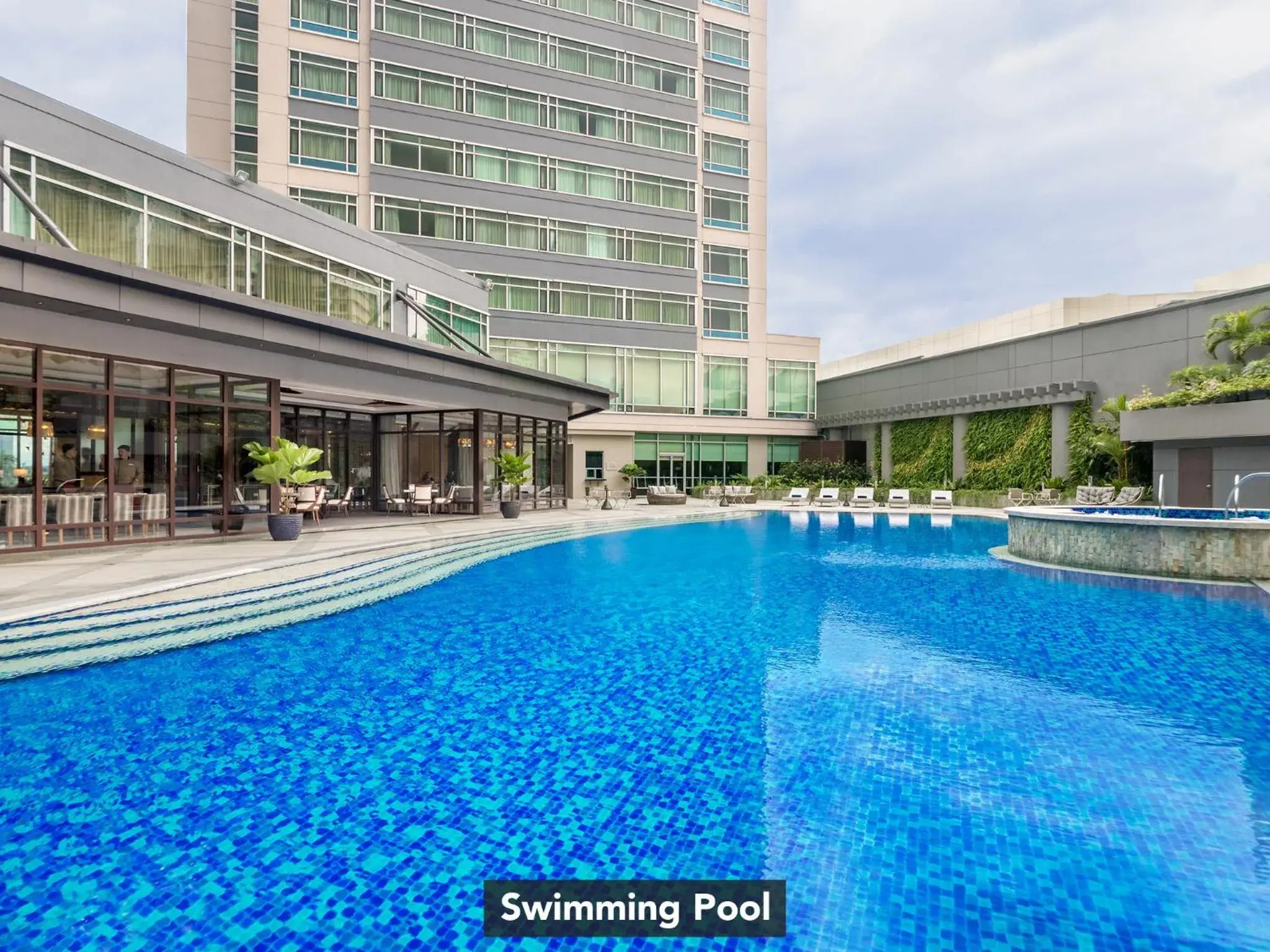 Patio, Swimming Pool in Ascott Makati