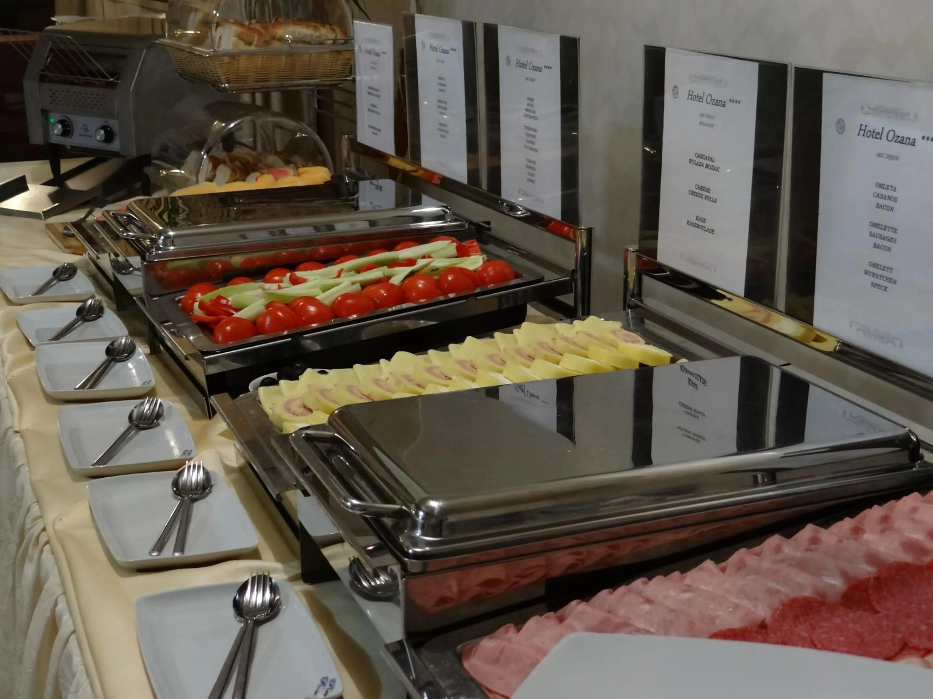 Breakfast in Hotel Ozana