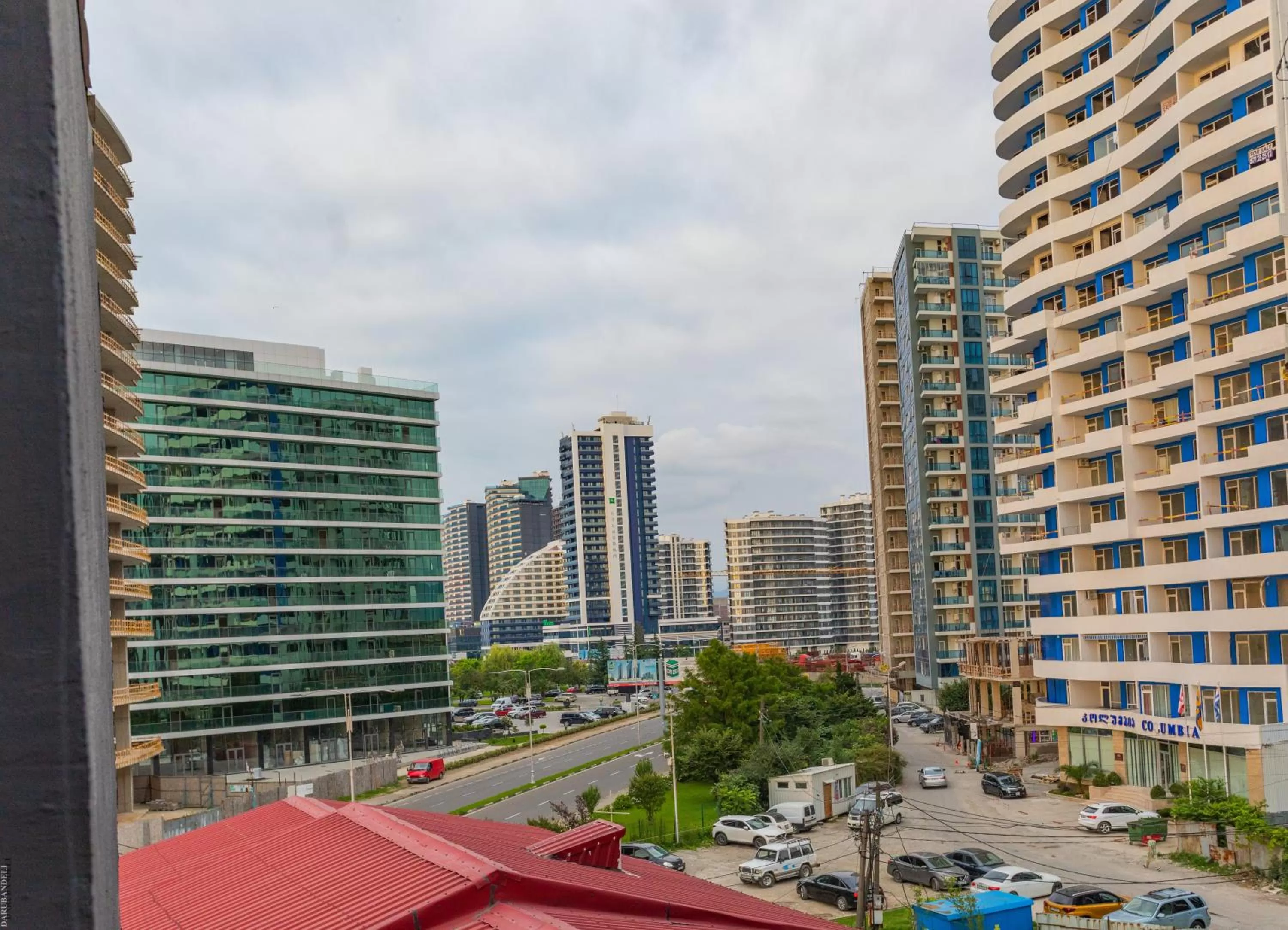 City view in Boulevardside