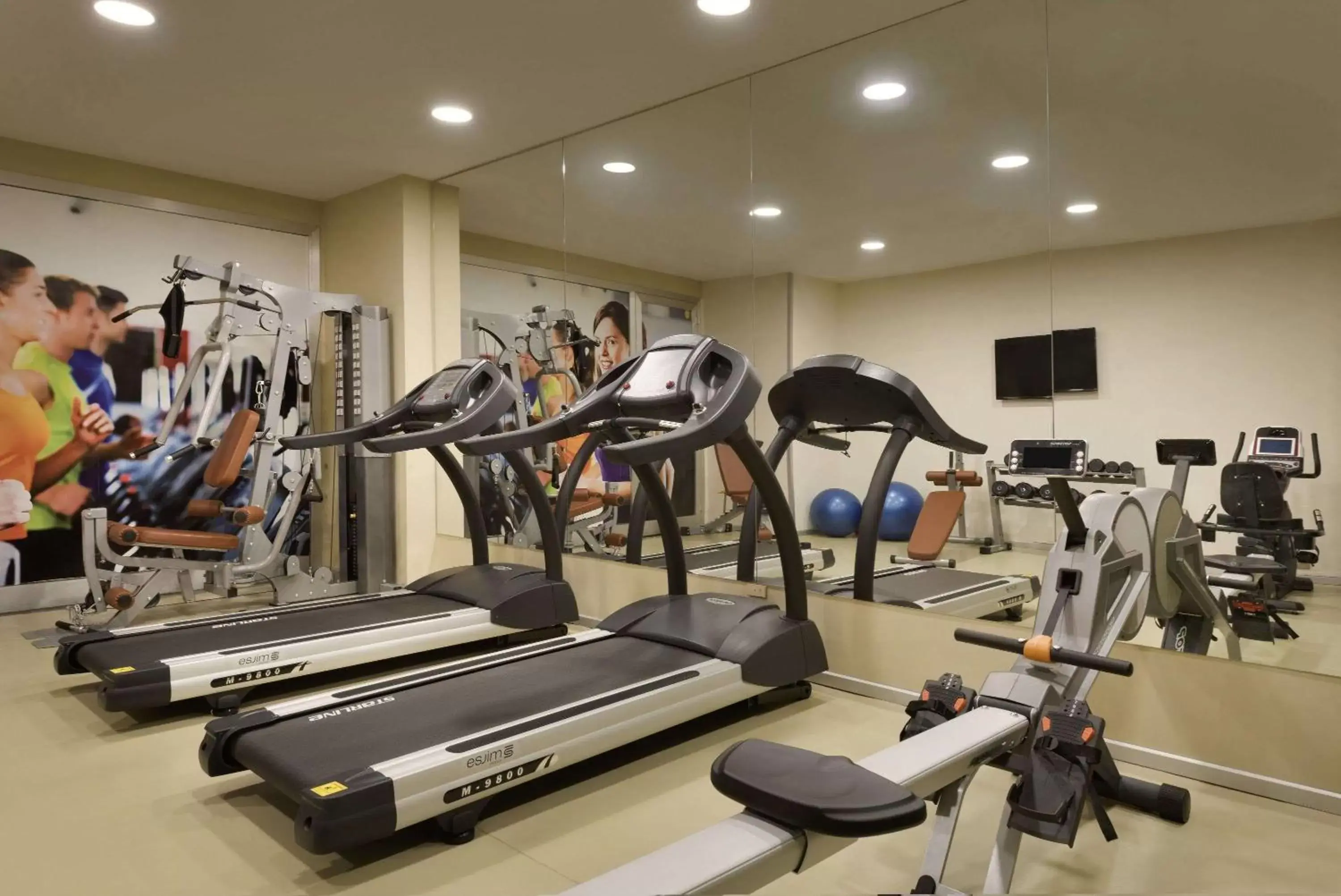 Fitness centre/facilities, Fitness Center/Facilities in Ramada Hotel & Suites by Wyndham Istanbul- Sisli