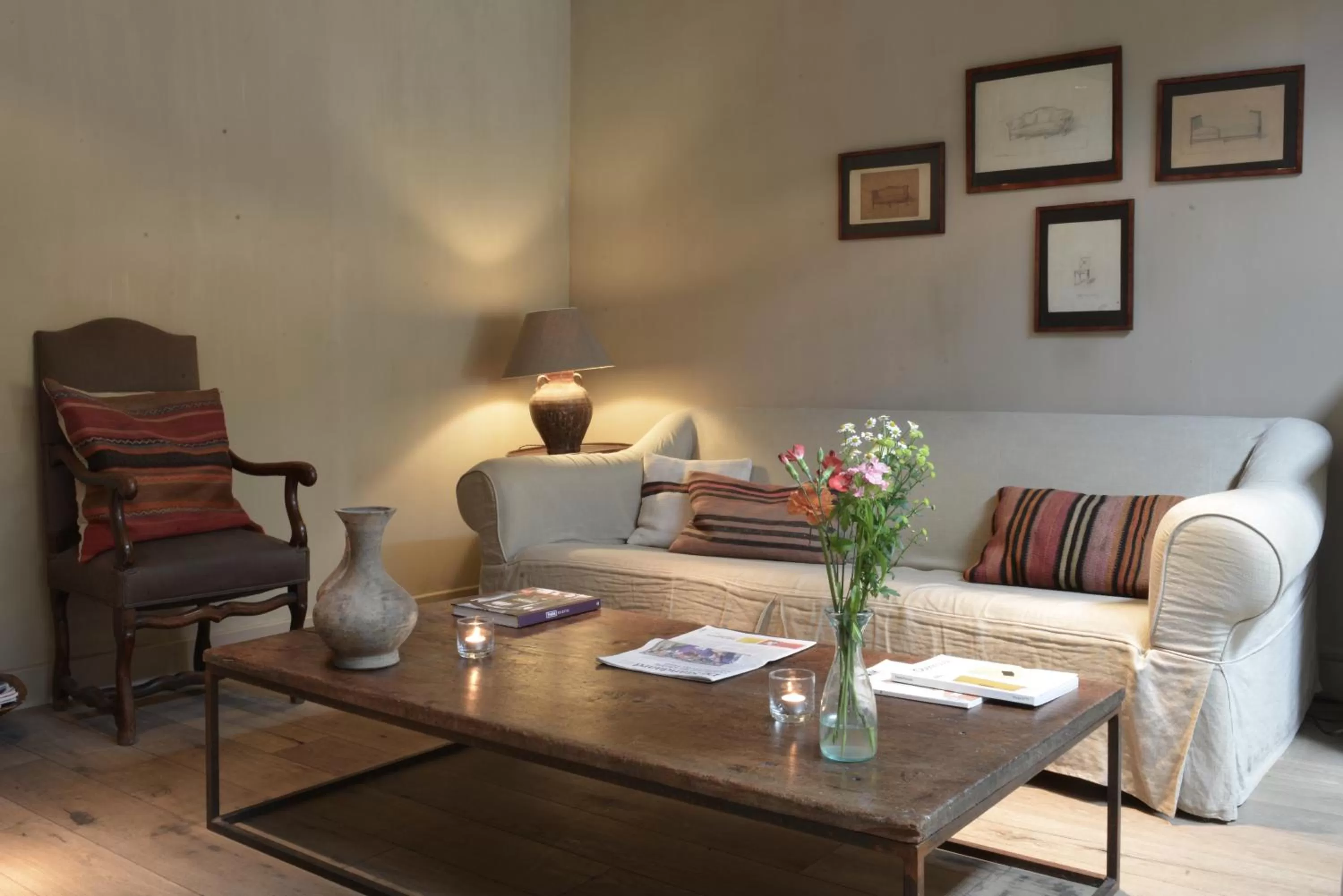 Living room in Boetiekhotel Hemelhuys