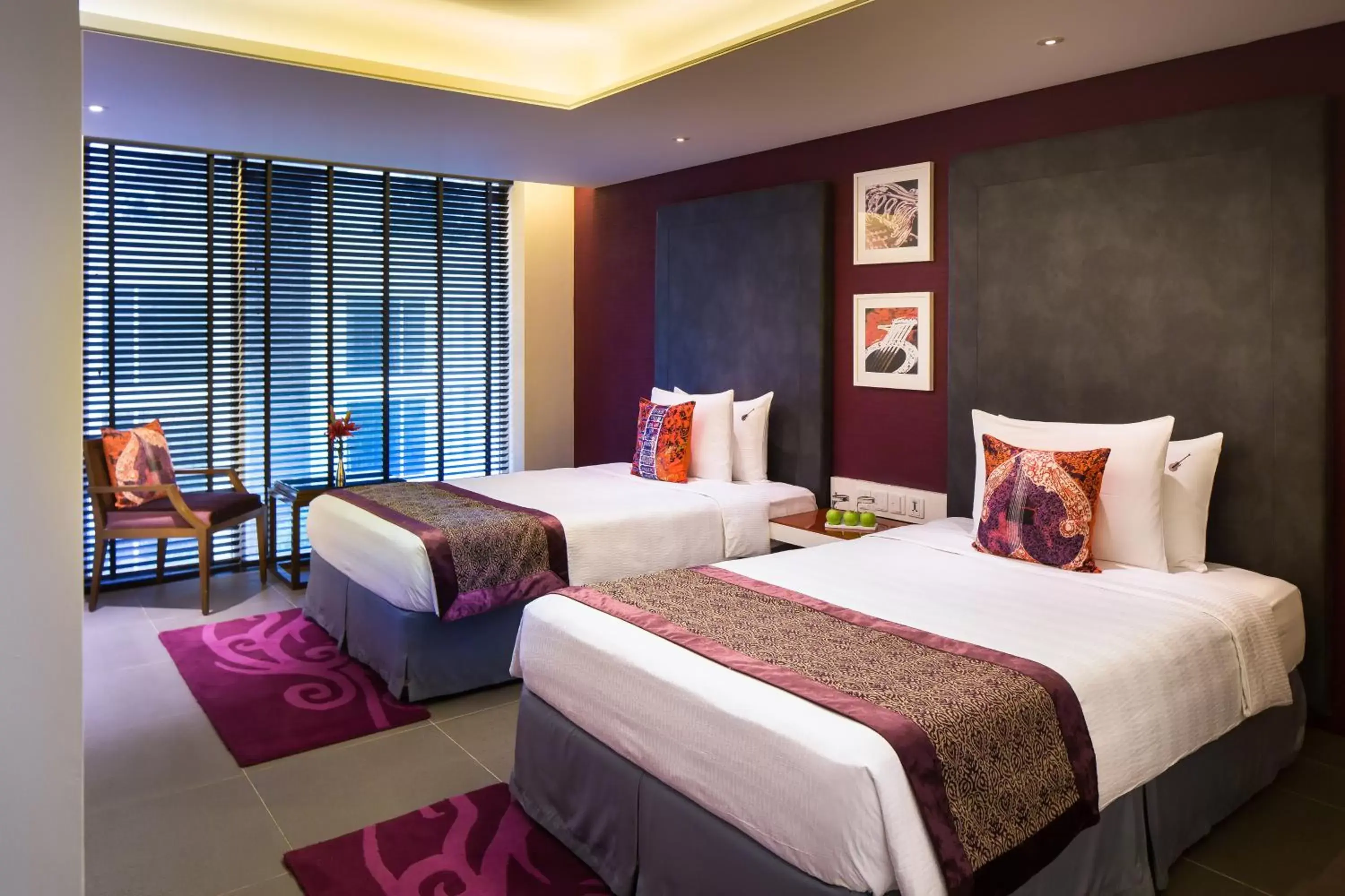 Bedroom, Bed in Hard Rock Hotel Goa