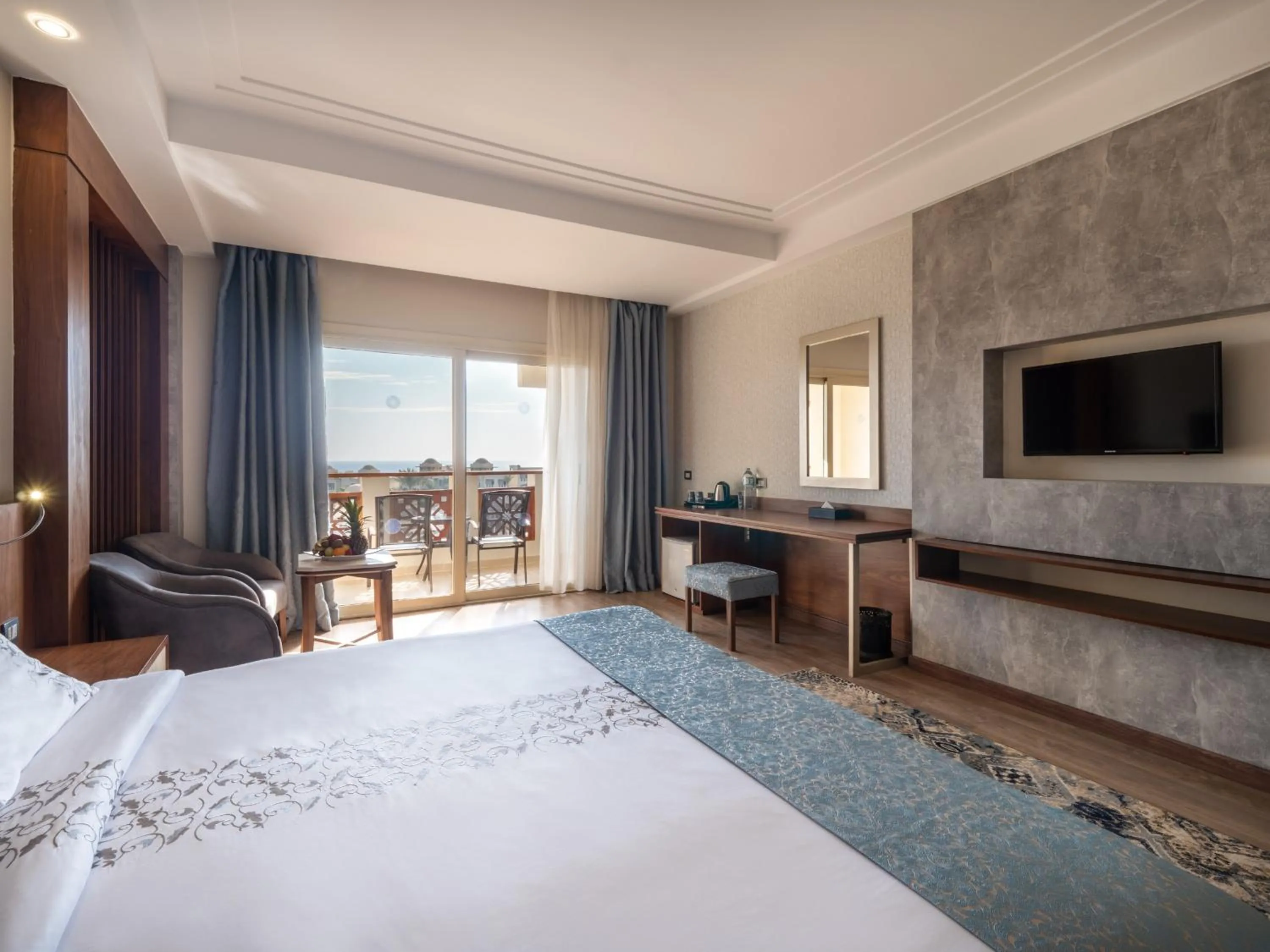 Living room, Bed in Serenity Alpha Beach - Ex Serenity Makadi Beach