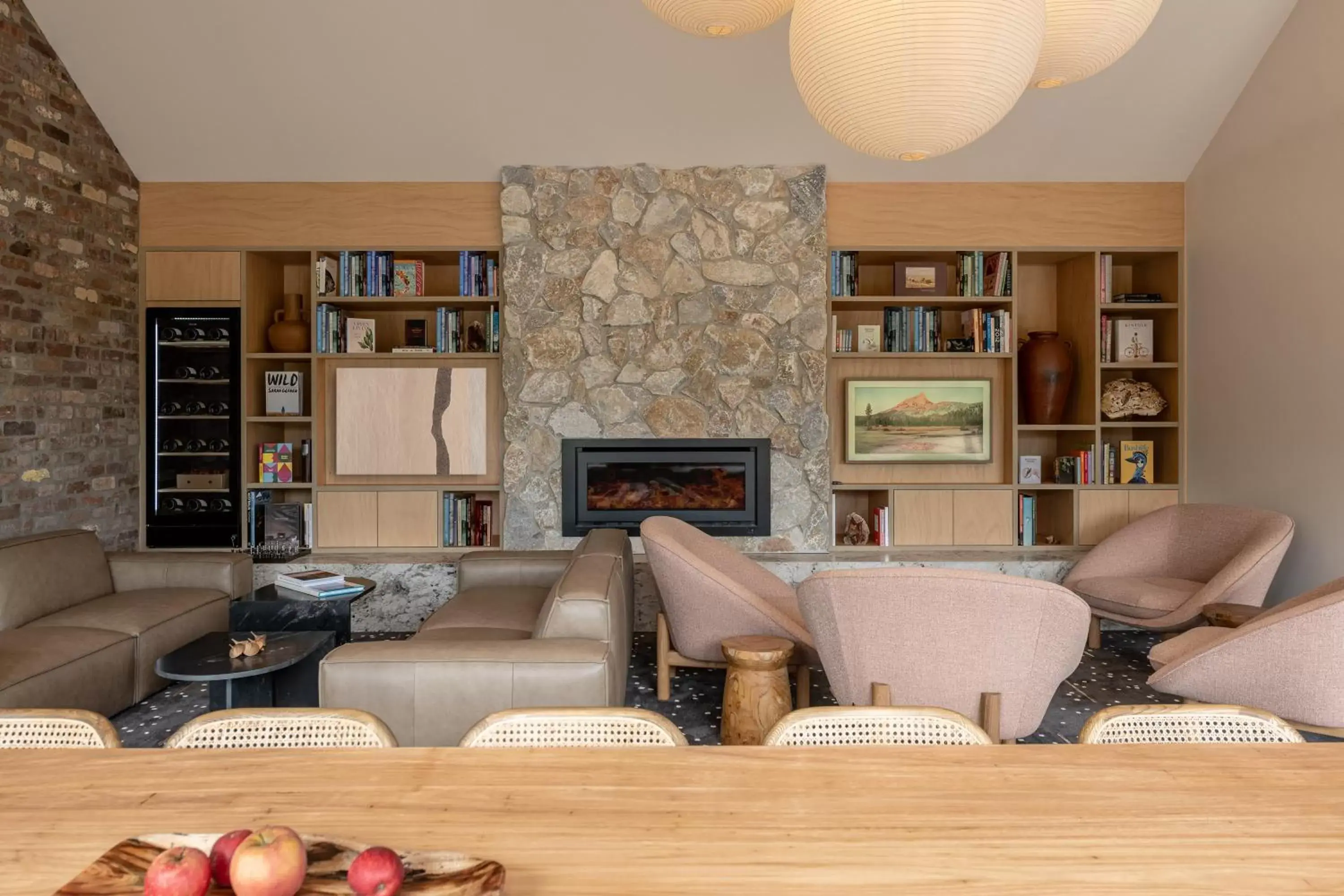 Library, Seating Area in Chalets at Blackheath