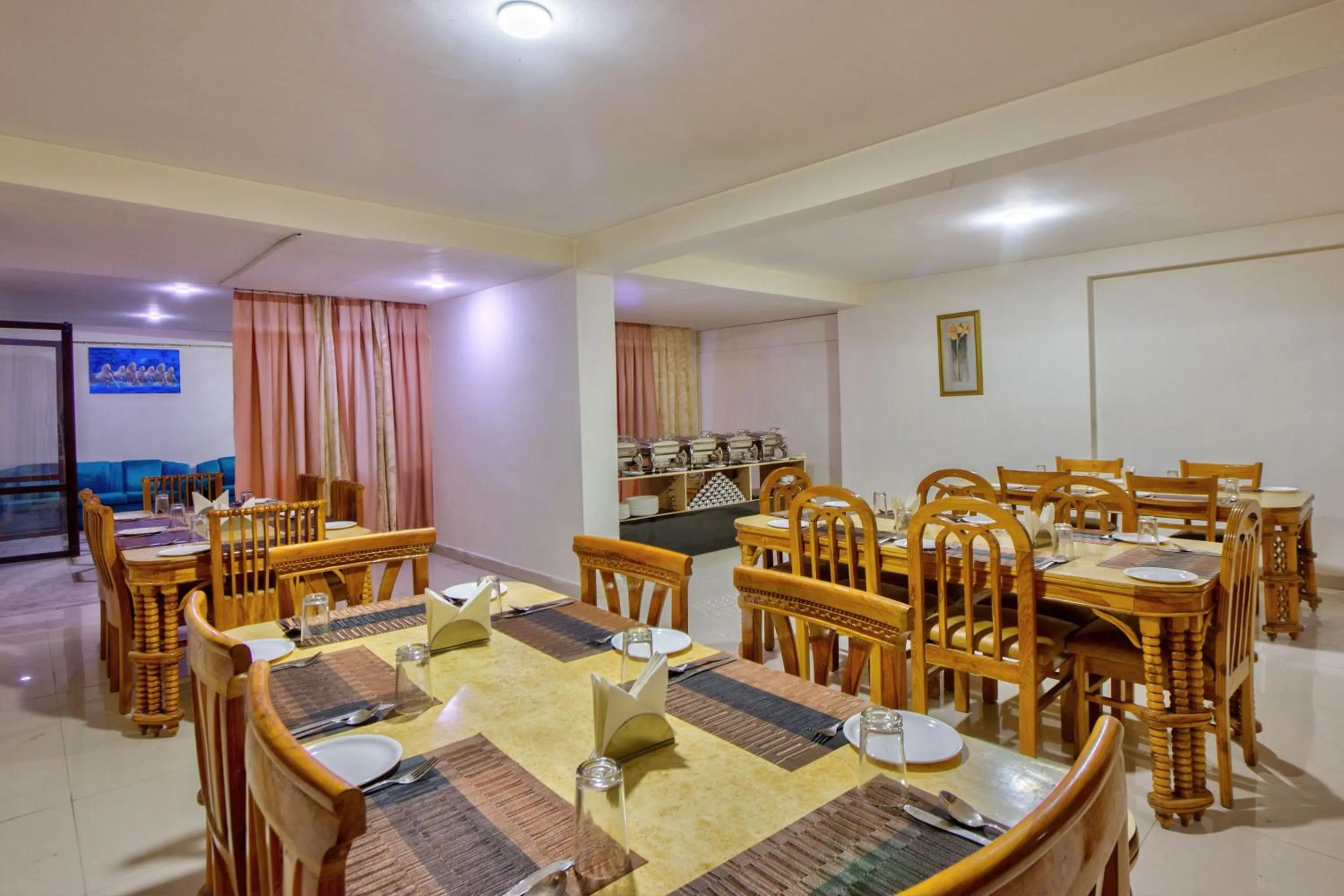 Seating area in Thrill Nature Cottage