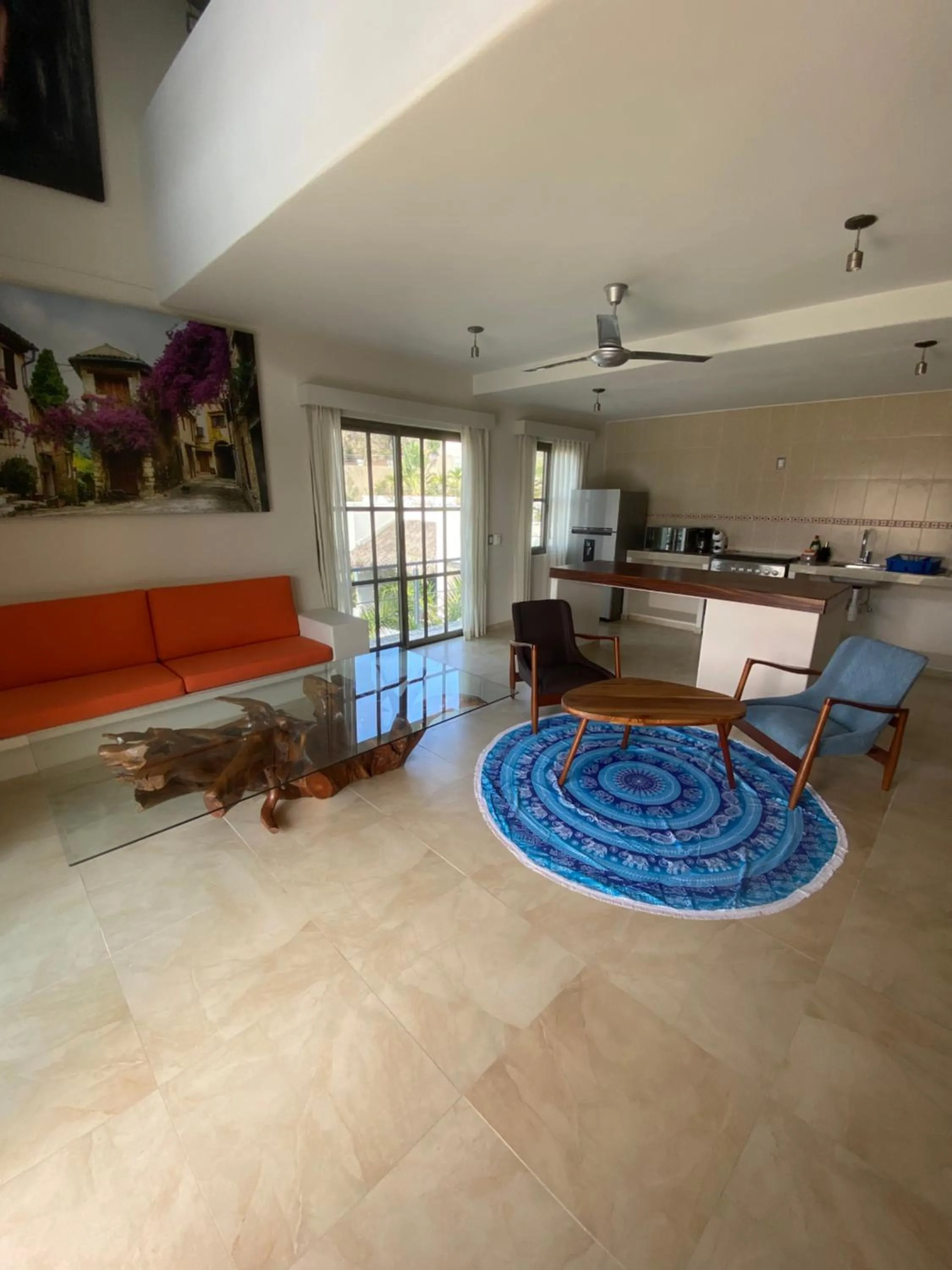 Kitchen or kitchenette in Hotel Casa Justina
