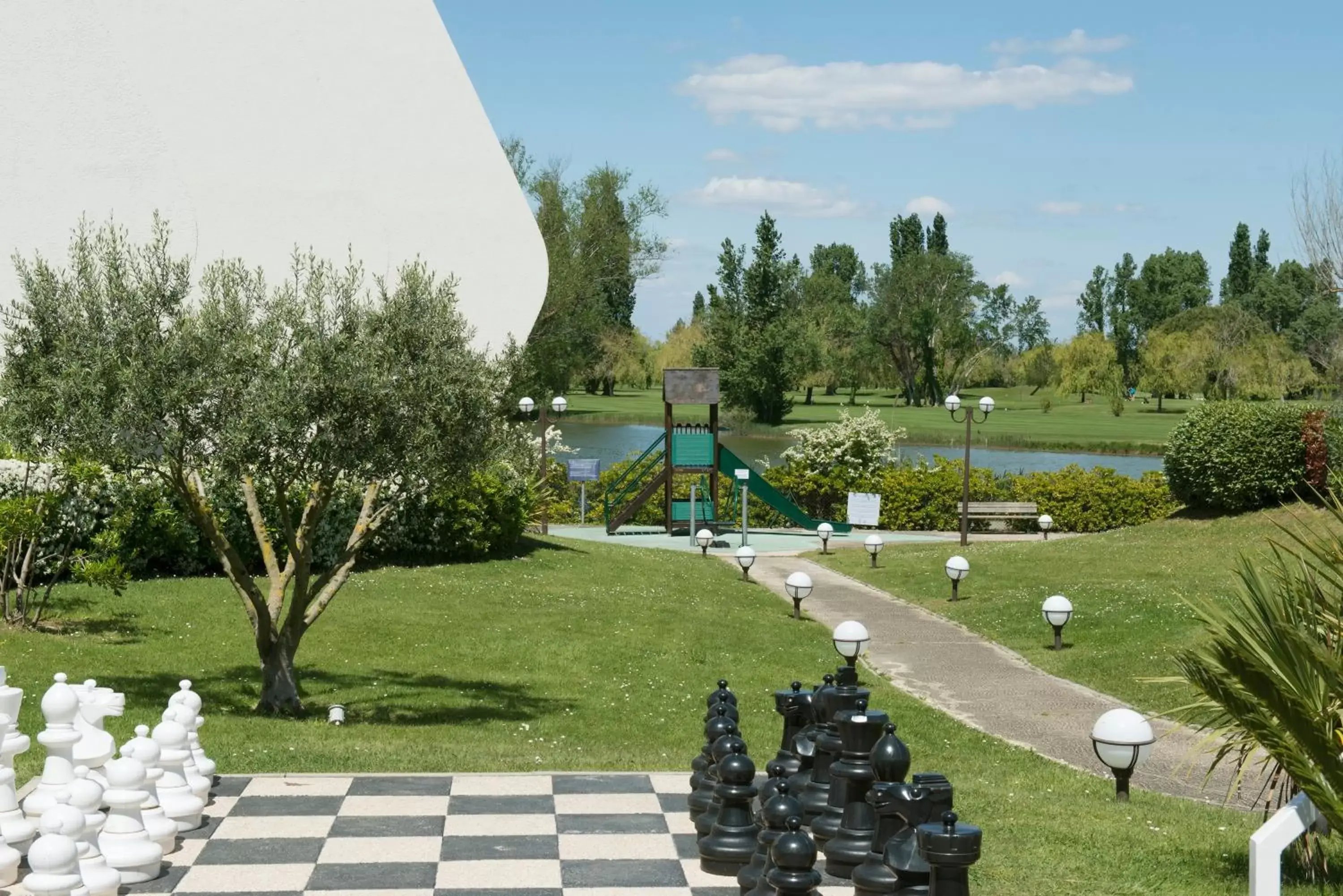 Patio, Garden in Novotel La Grande Motte Golf