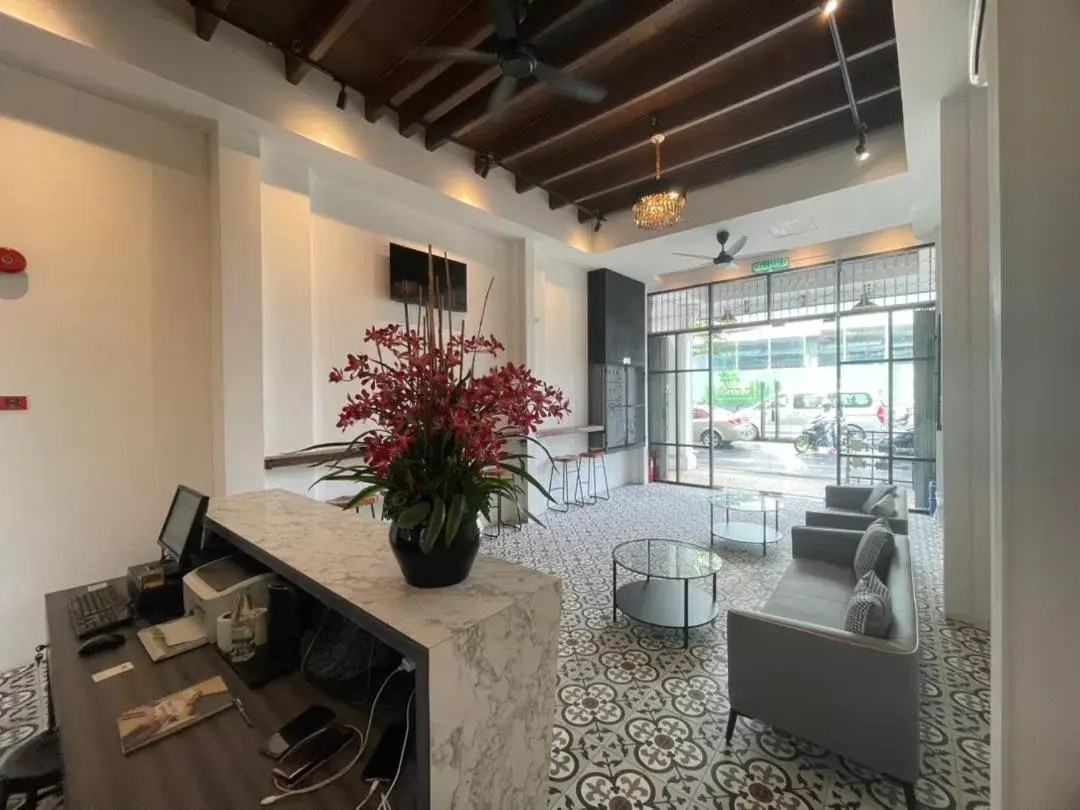 Lobby or reception in The Magazine Boutique Hotel Lobby or reception in The Magazine Boutique Hotel