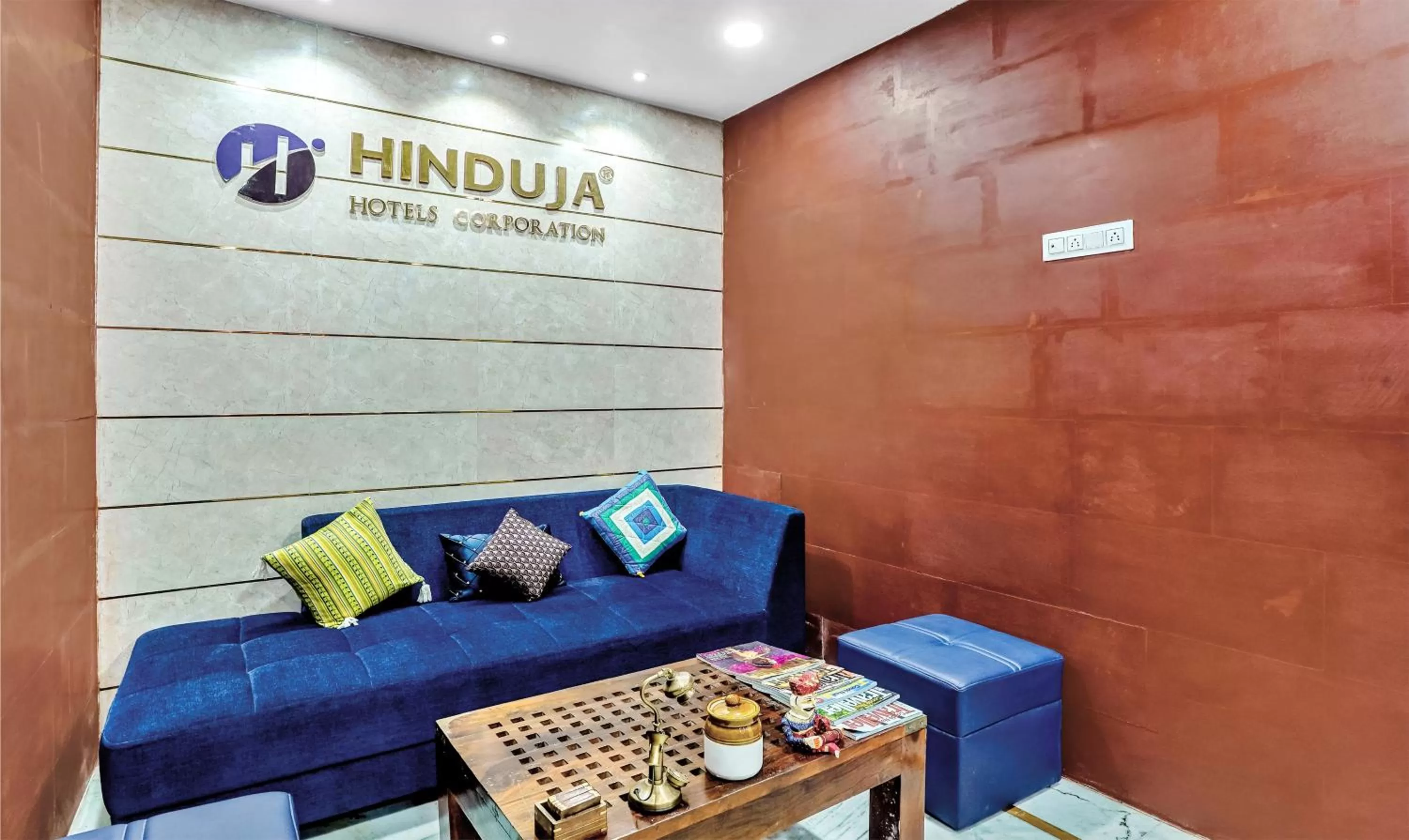 Seating area in Hotel Hinduja Fort