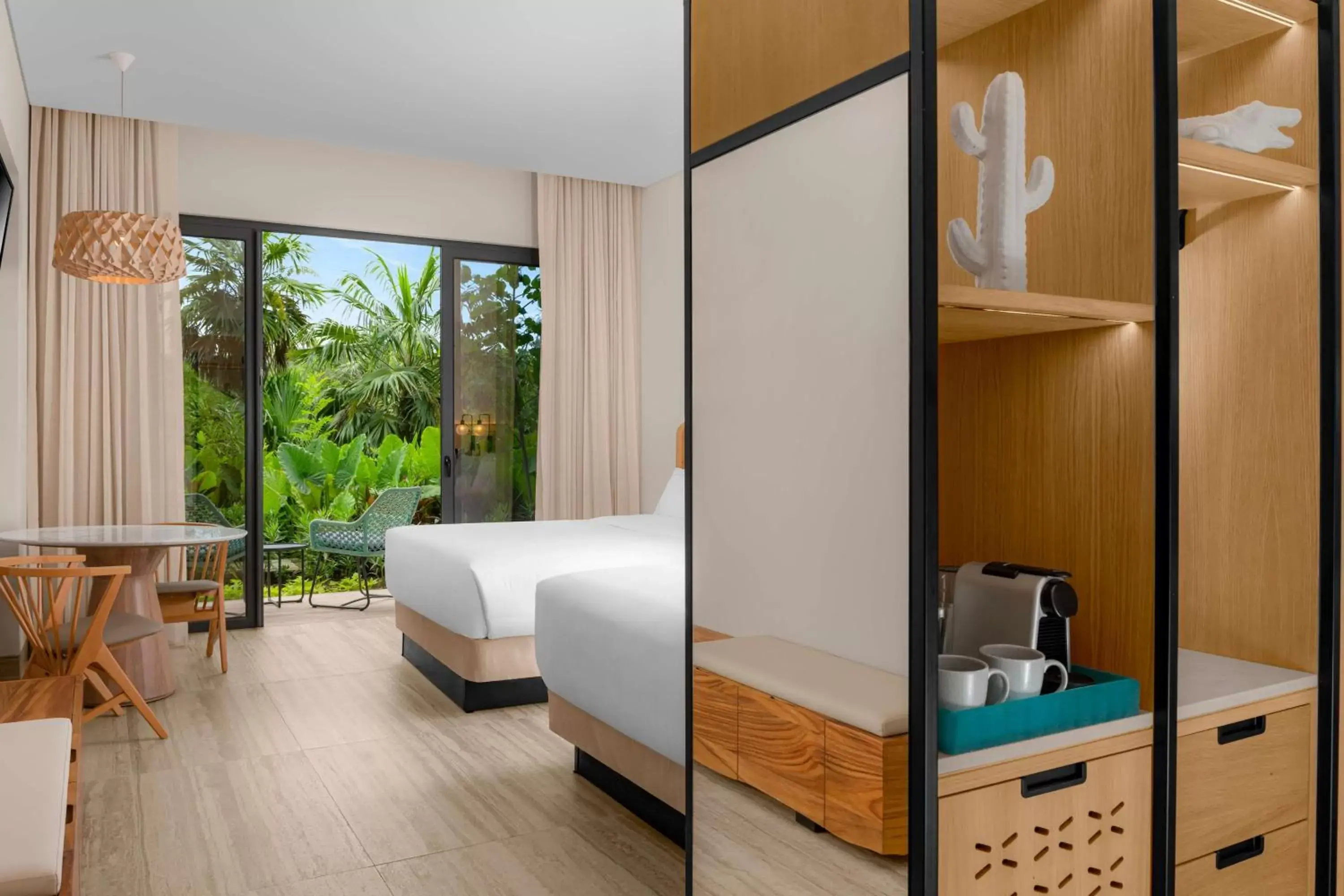 Bedroom in Hilton Tulum Riviera Maya All-Inclusive Resort