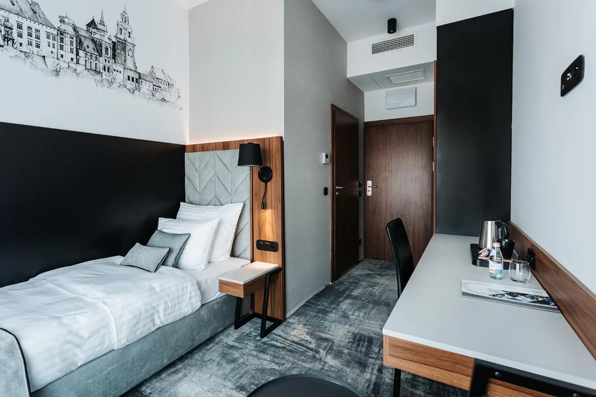 Bed in Focus Hotel Premium Kraków