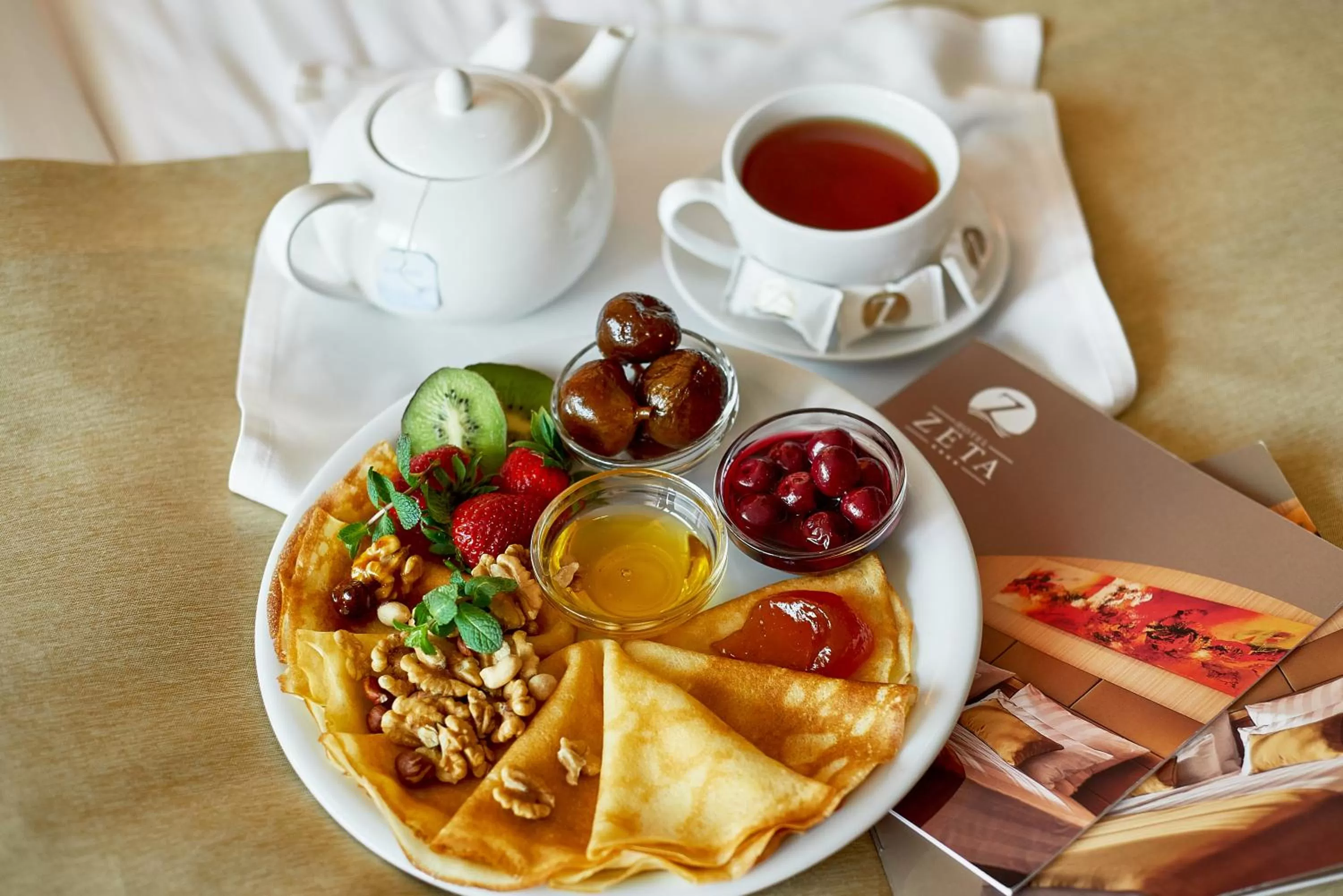 Food and drinks in Hotel Zeta