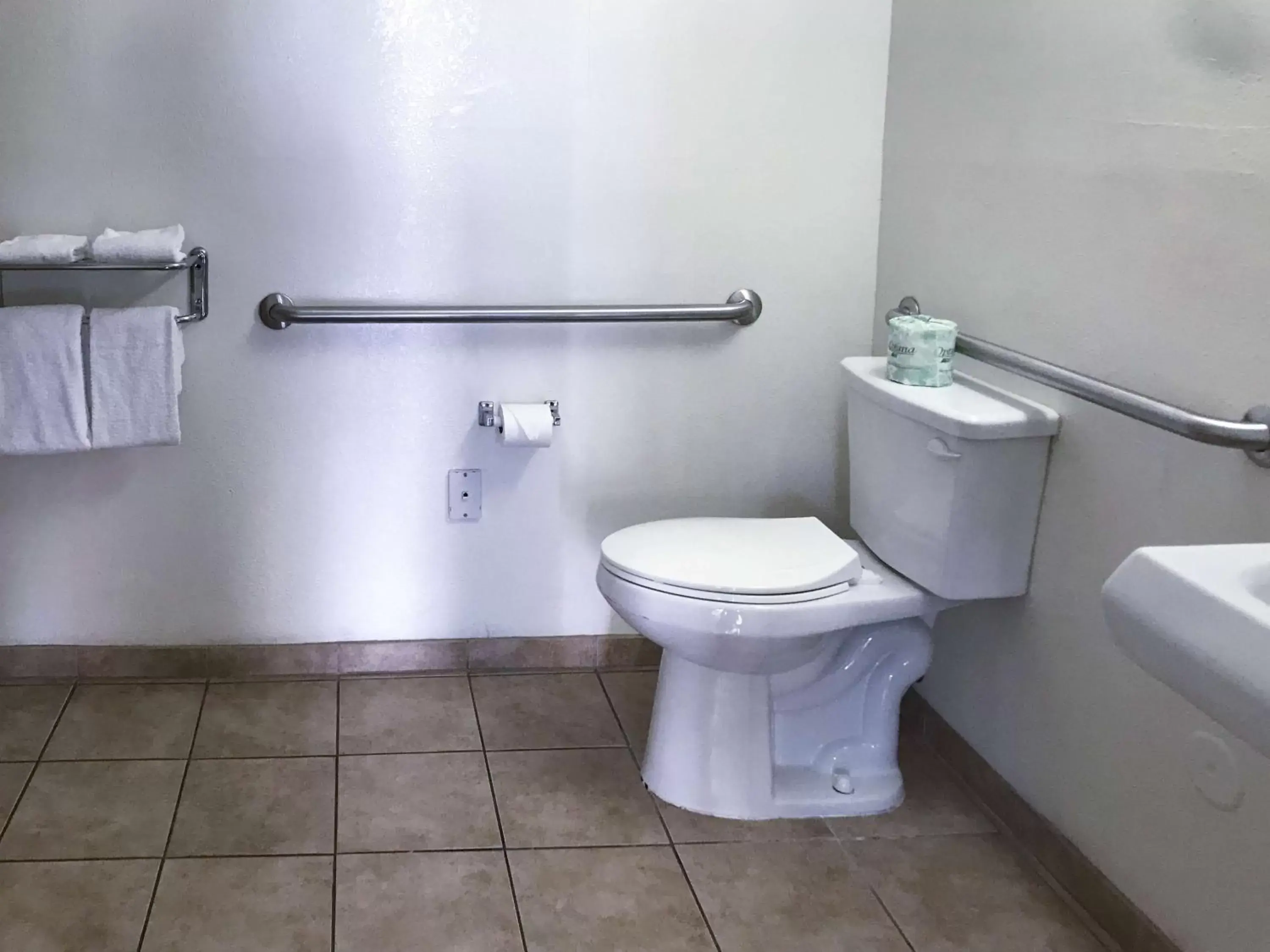 Toilet, Bathroom in Motel 6-Visalia, CA