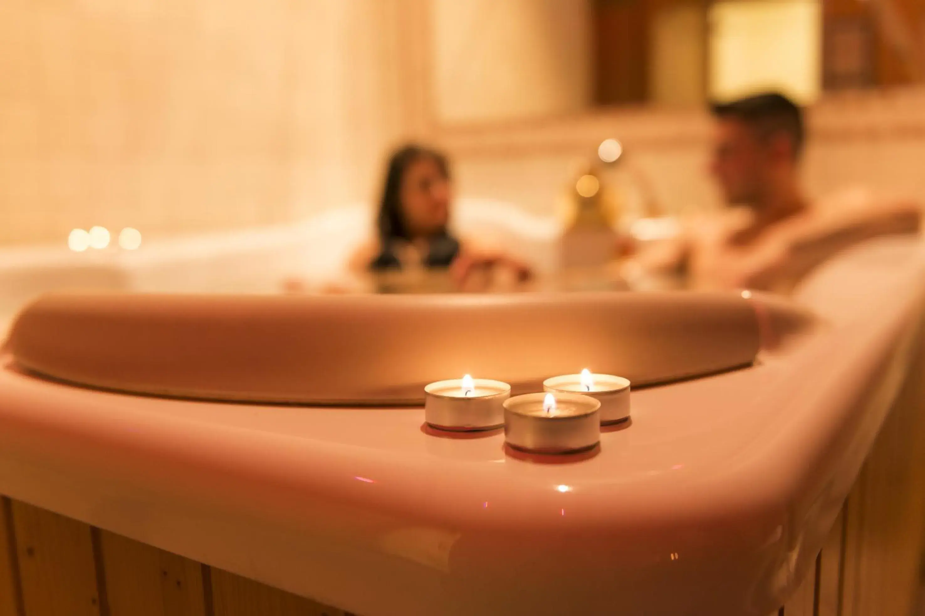 Hot Spring Bath in Relais Leon d'Oro