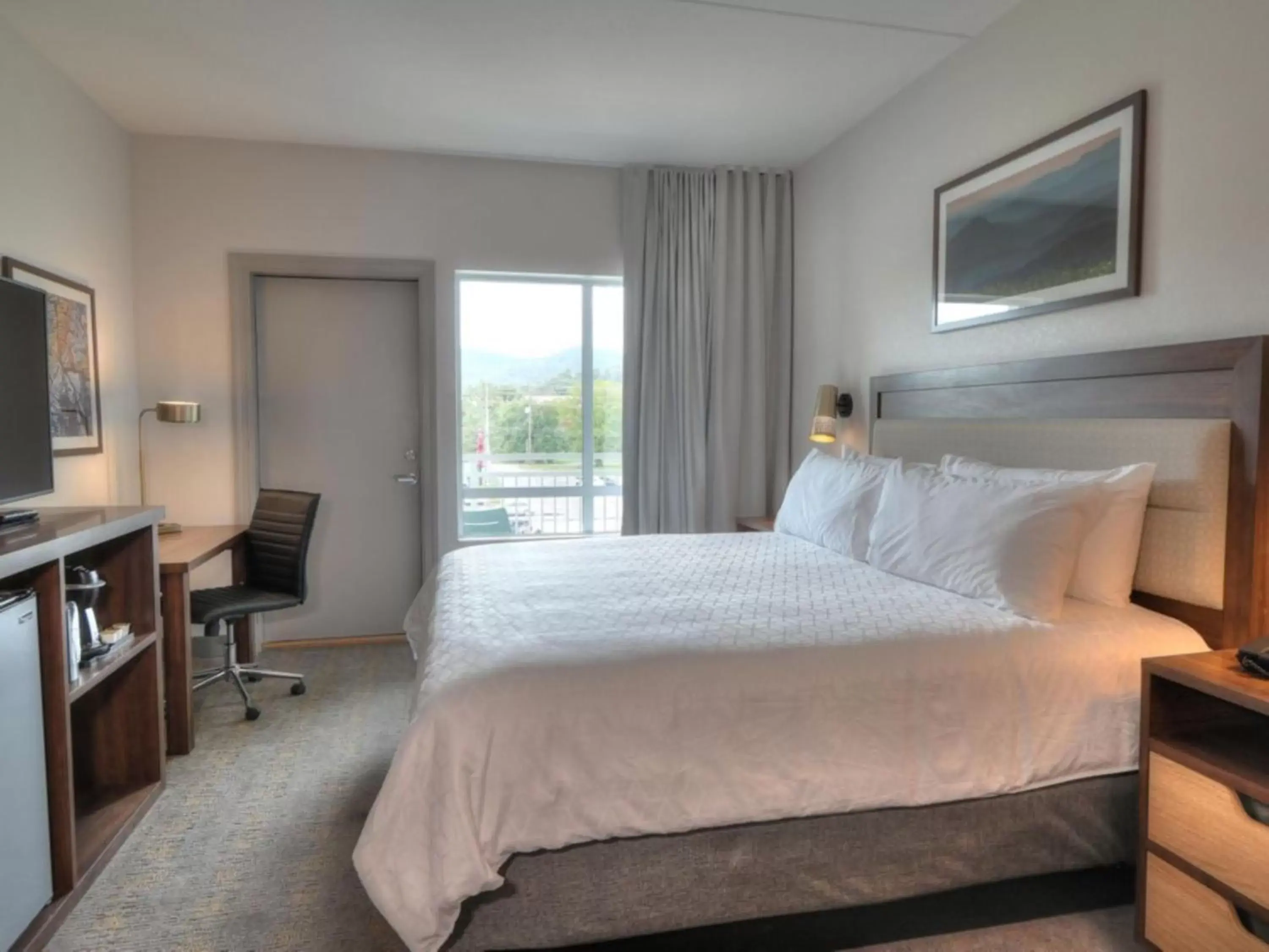 Bedroom, Bed in Holiday Inn & Suites Pigeon Forge Convention Center, an IHG Hotel