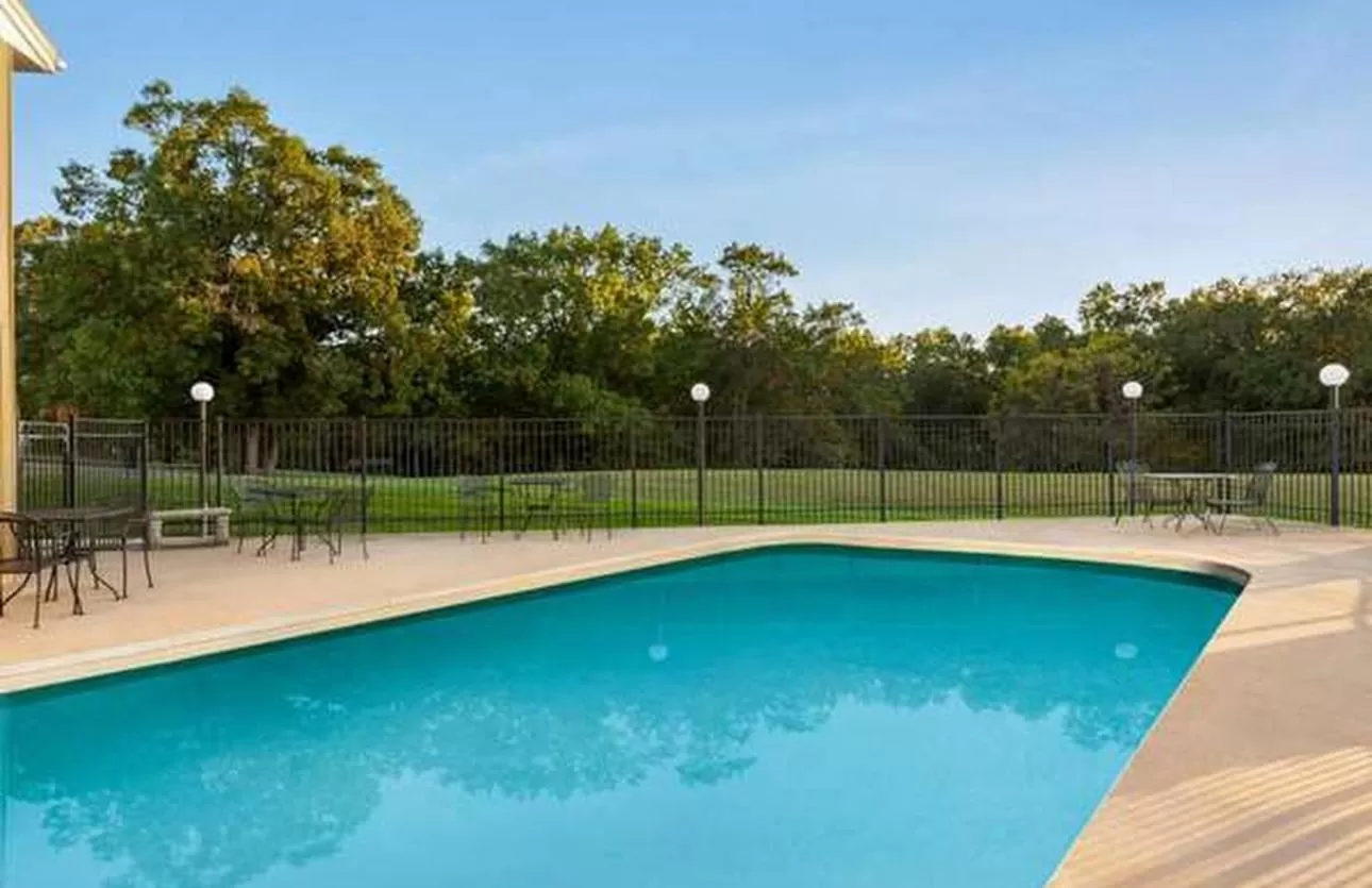 Pool view in Super 8 by Wyndham Hannibal