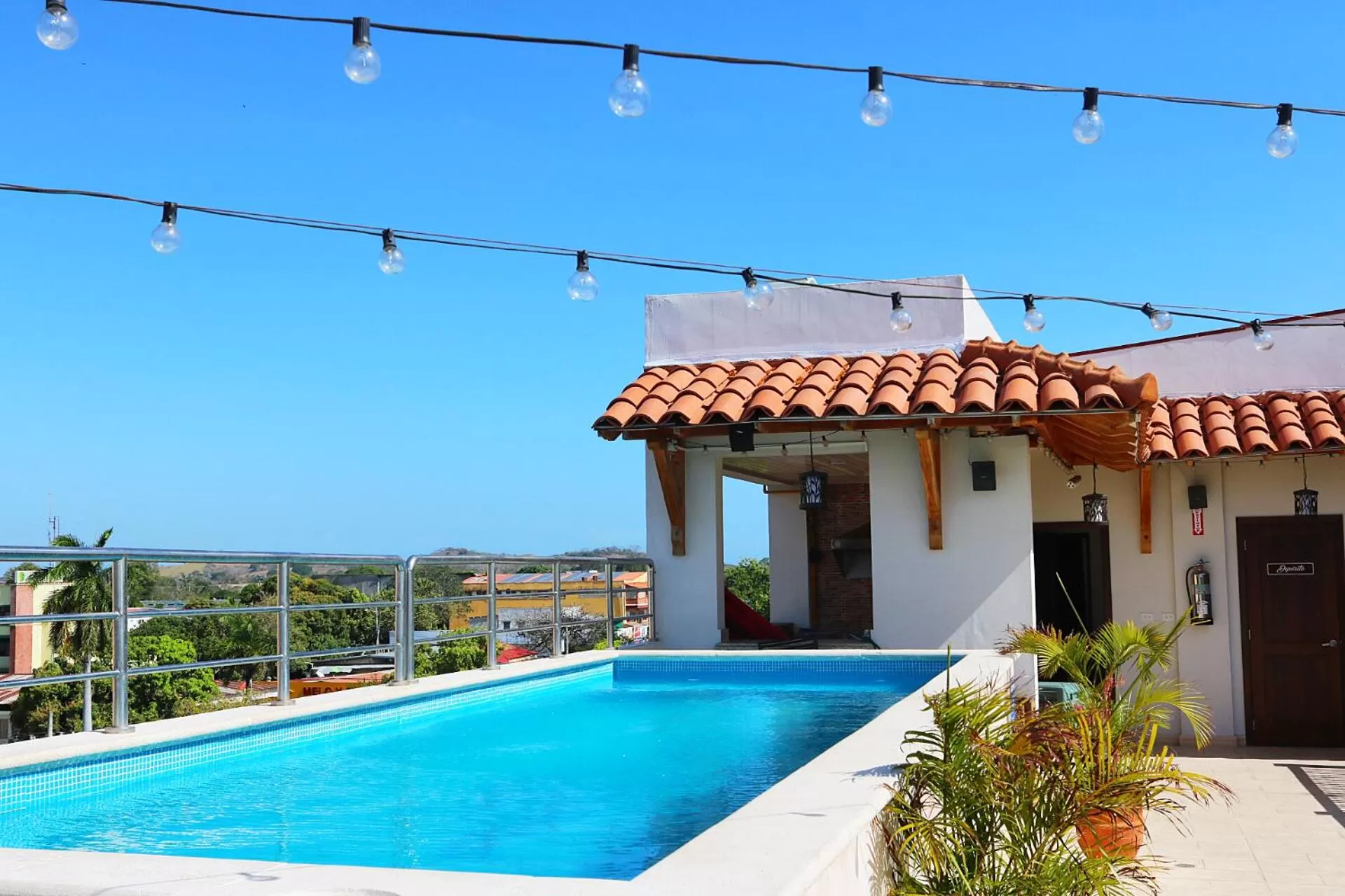 Swimming pool in Hotel Presidente Las Tablas