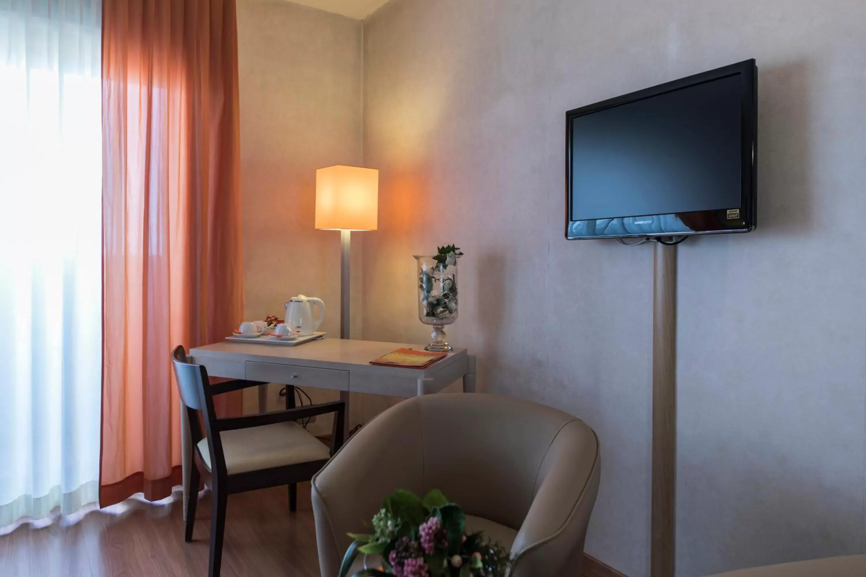 TV and multimedia, TV/Entertainment Center in Hotel Donatello Imola