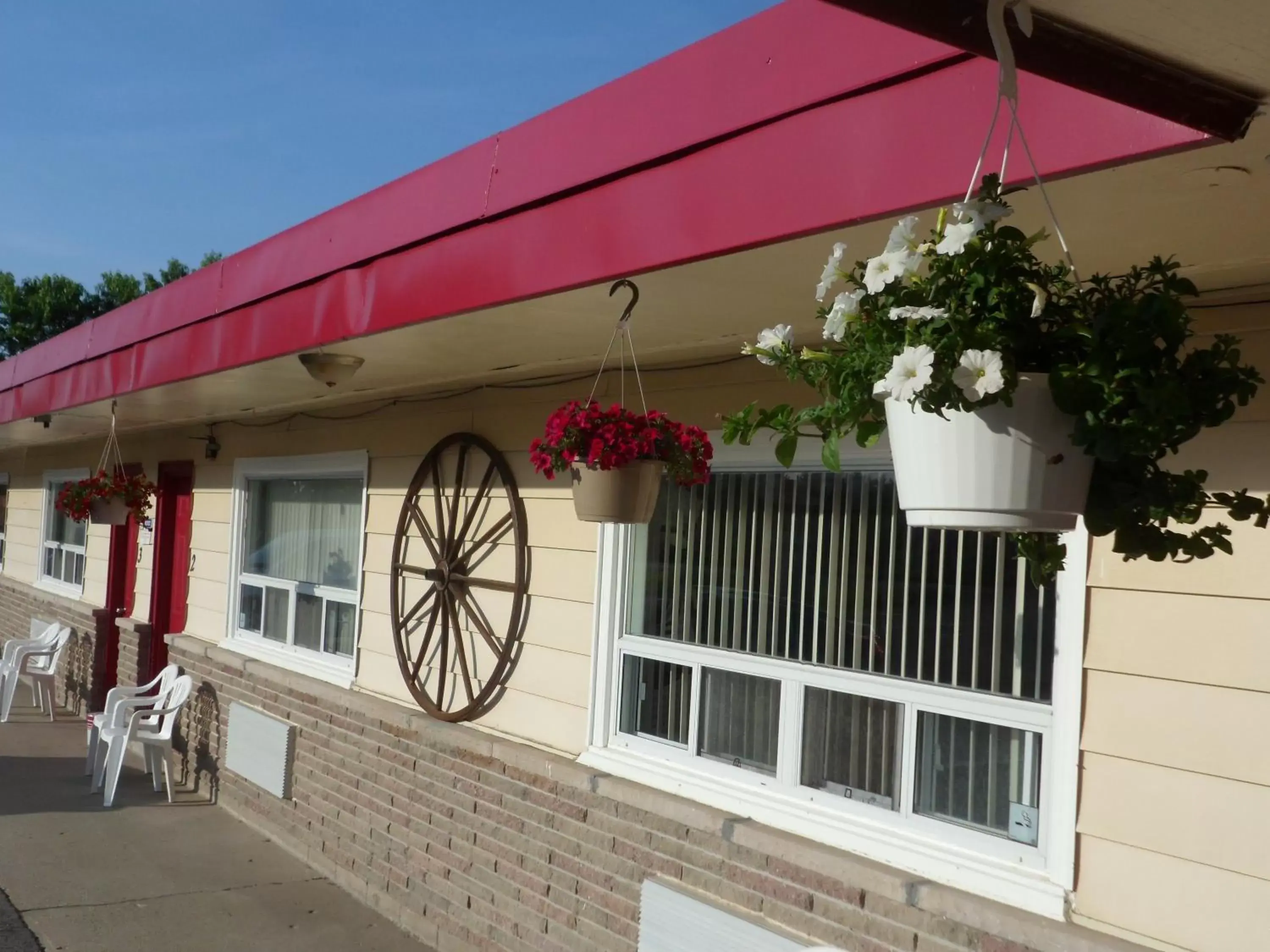 Property Building in The Silver Birch Motel