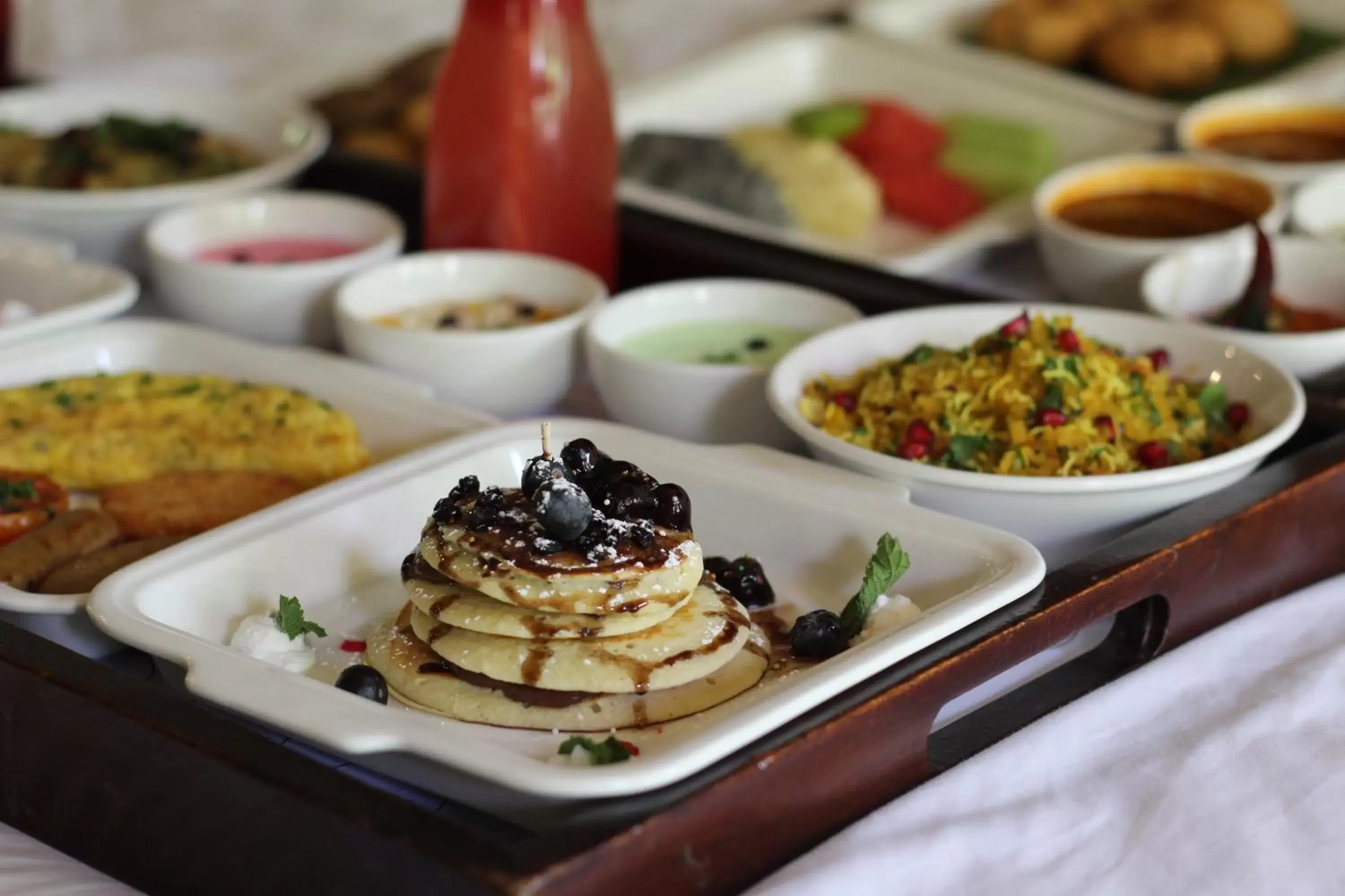 Breakfast, Food in Le Meridien Jaipur Resort & Spa