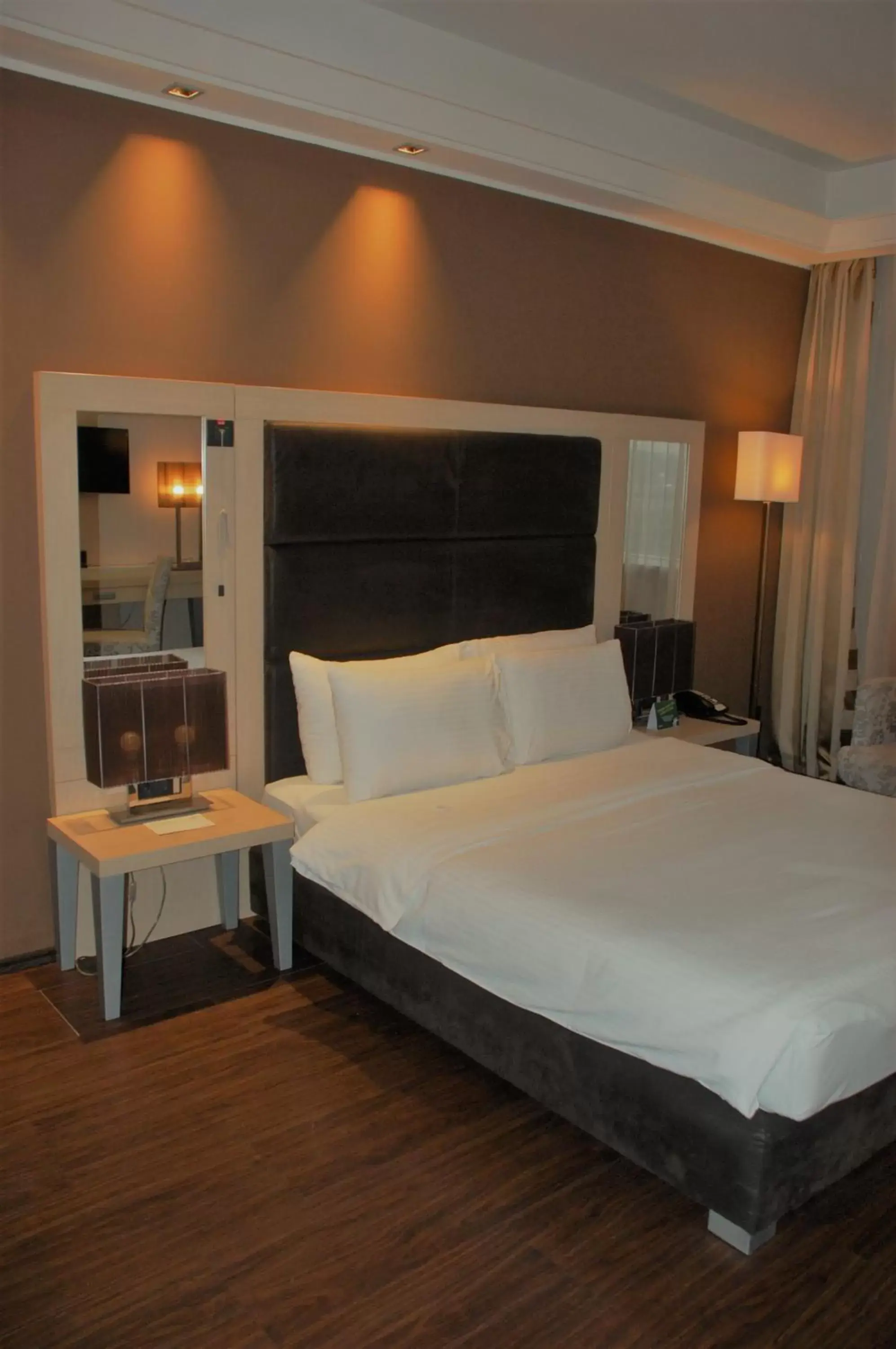 Bed in Holiday Inn Belgrade, an IHG Hotel