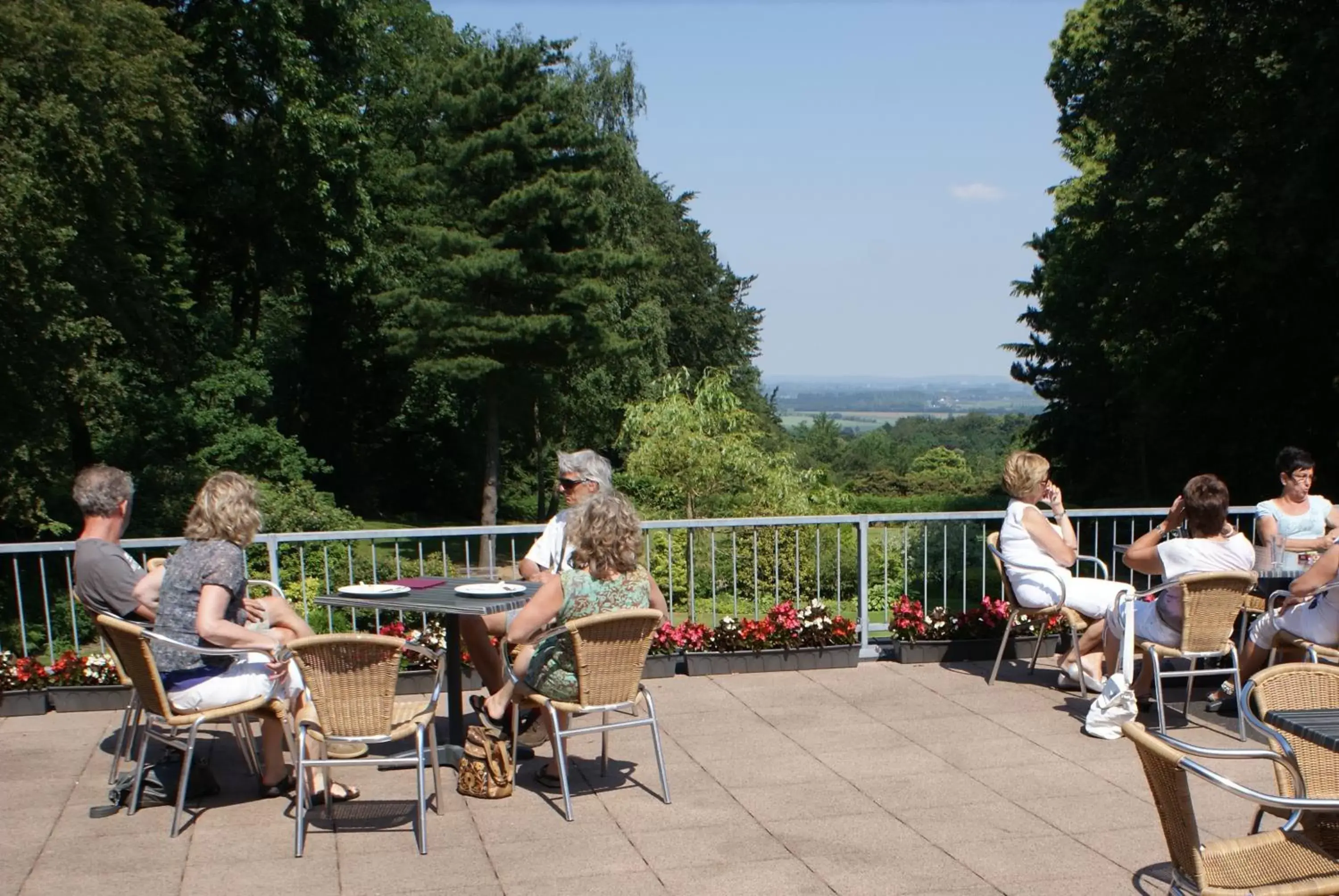 Balcony/Terrace in Fletcher Parkhotel Val Monte