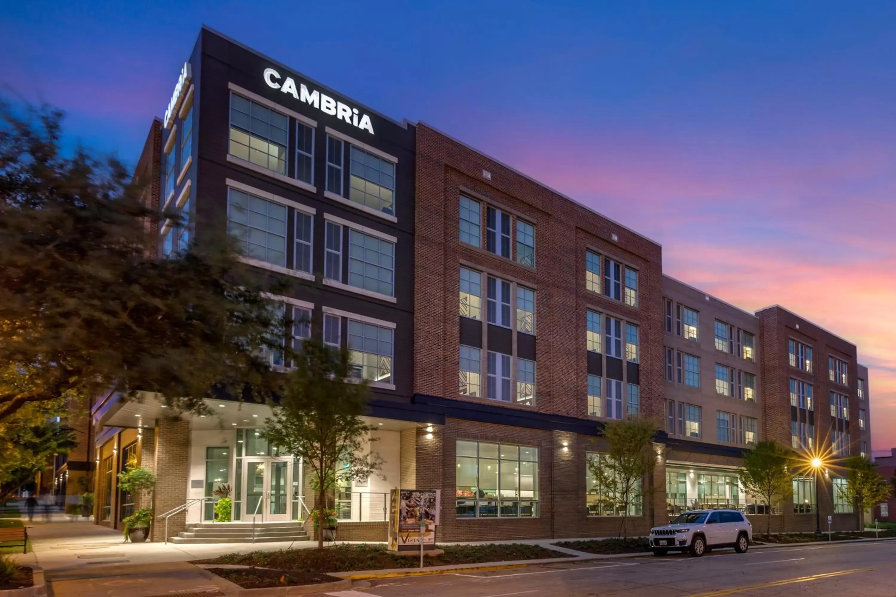 Property Building in Cambria Hotel Columbia Downtown the Vista