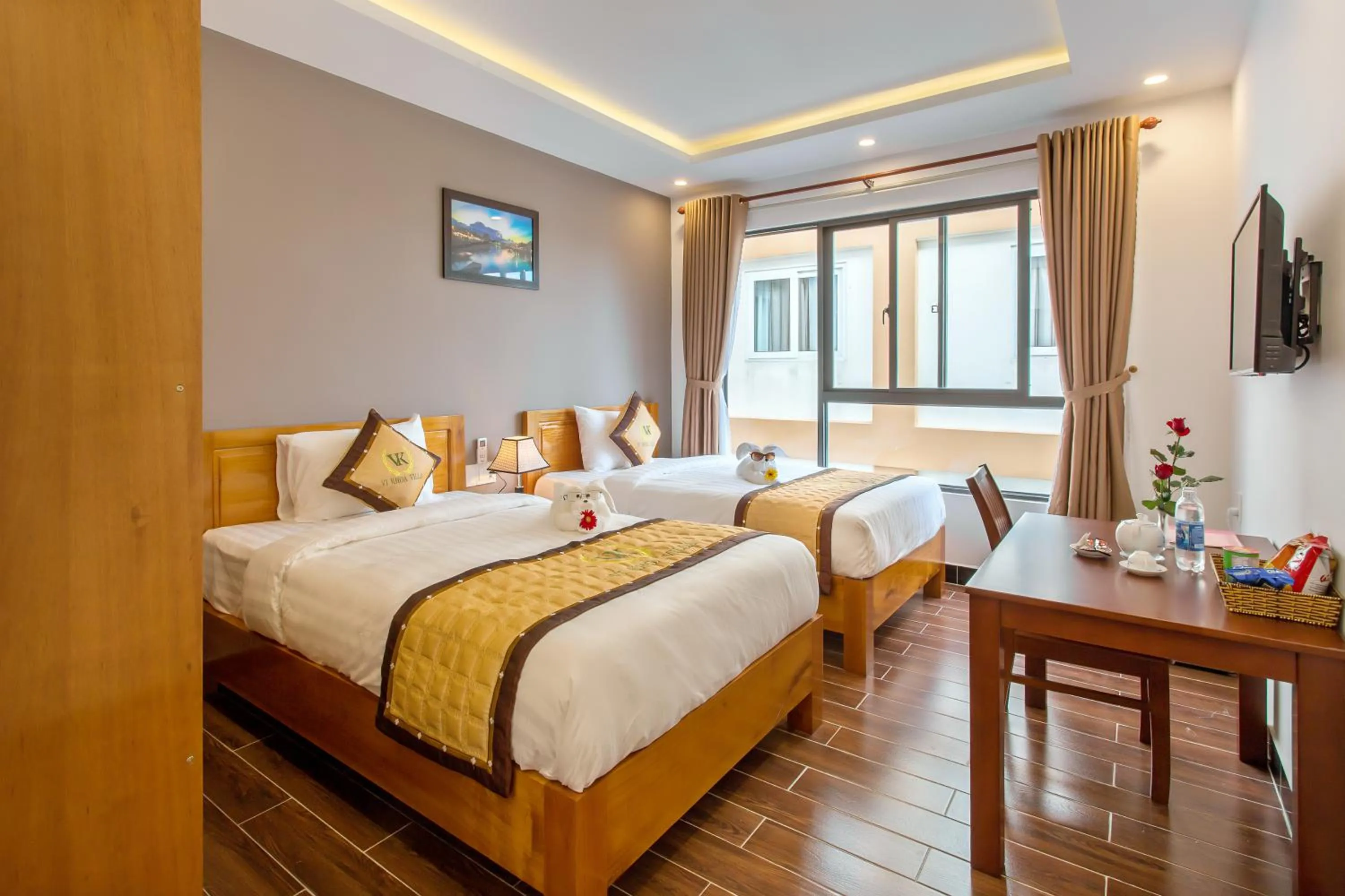 Bedroom, Bed in Hoi An Vi Khoa Villa