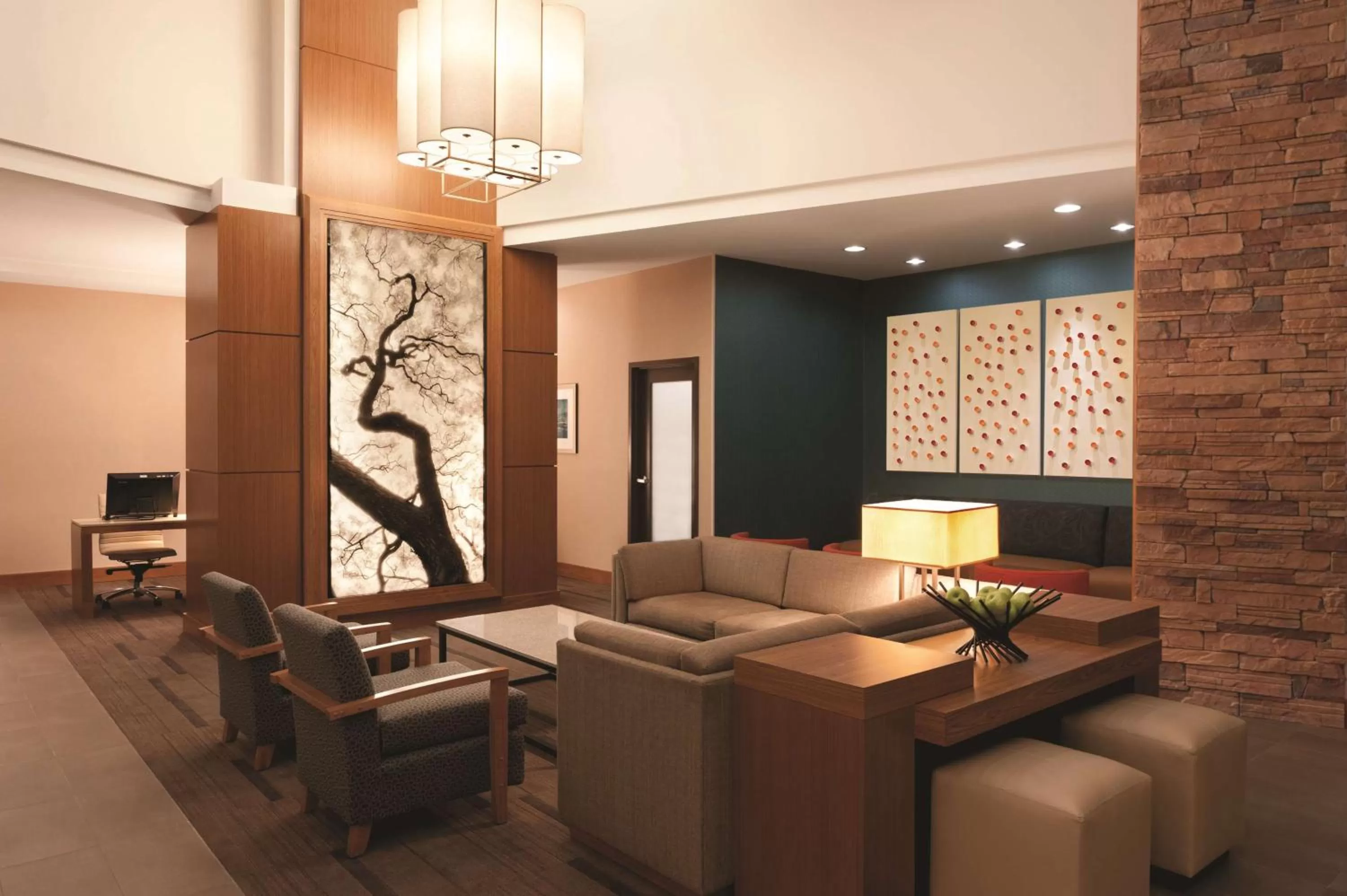 Lobby or reception in Hyatt Place Houston/The Woodlands