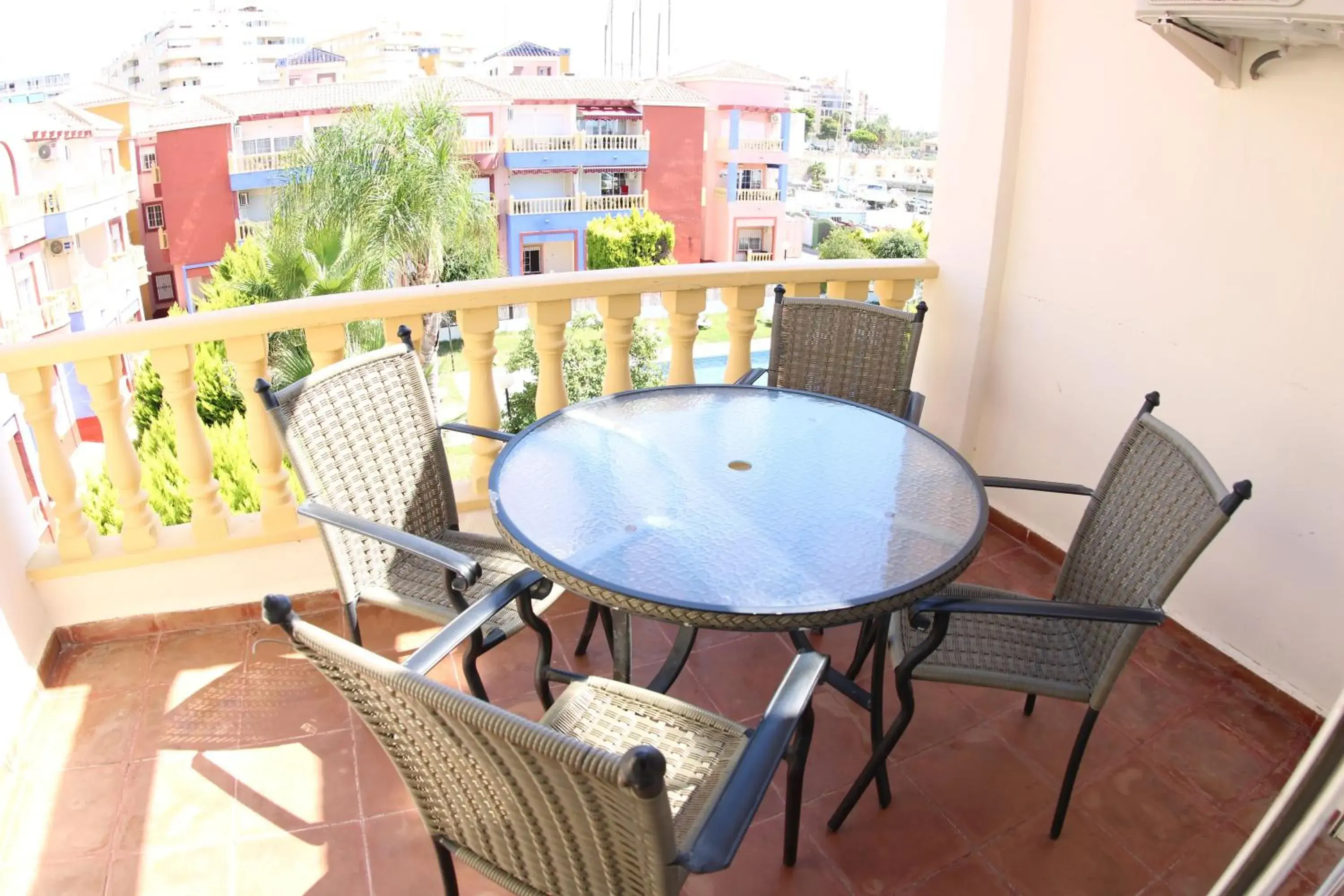 Balcony/Terrace in Marina Internacional