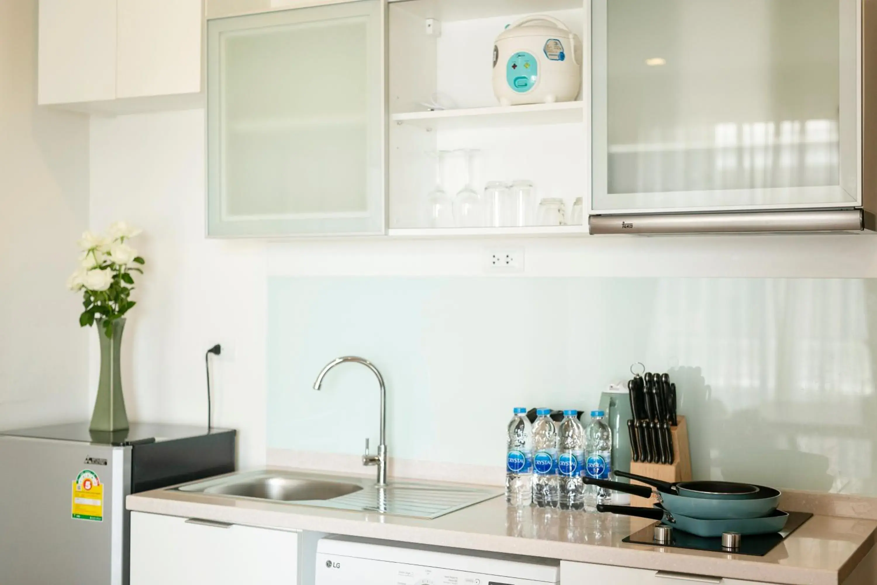 Kitchen/Kitchenette in Anta Residence ''Self-sevice apartment''