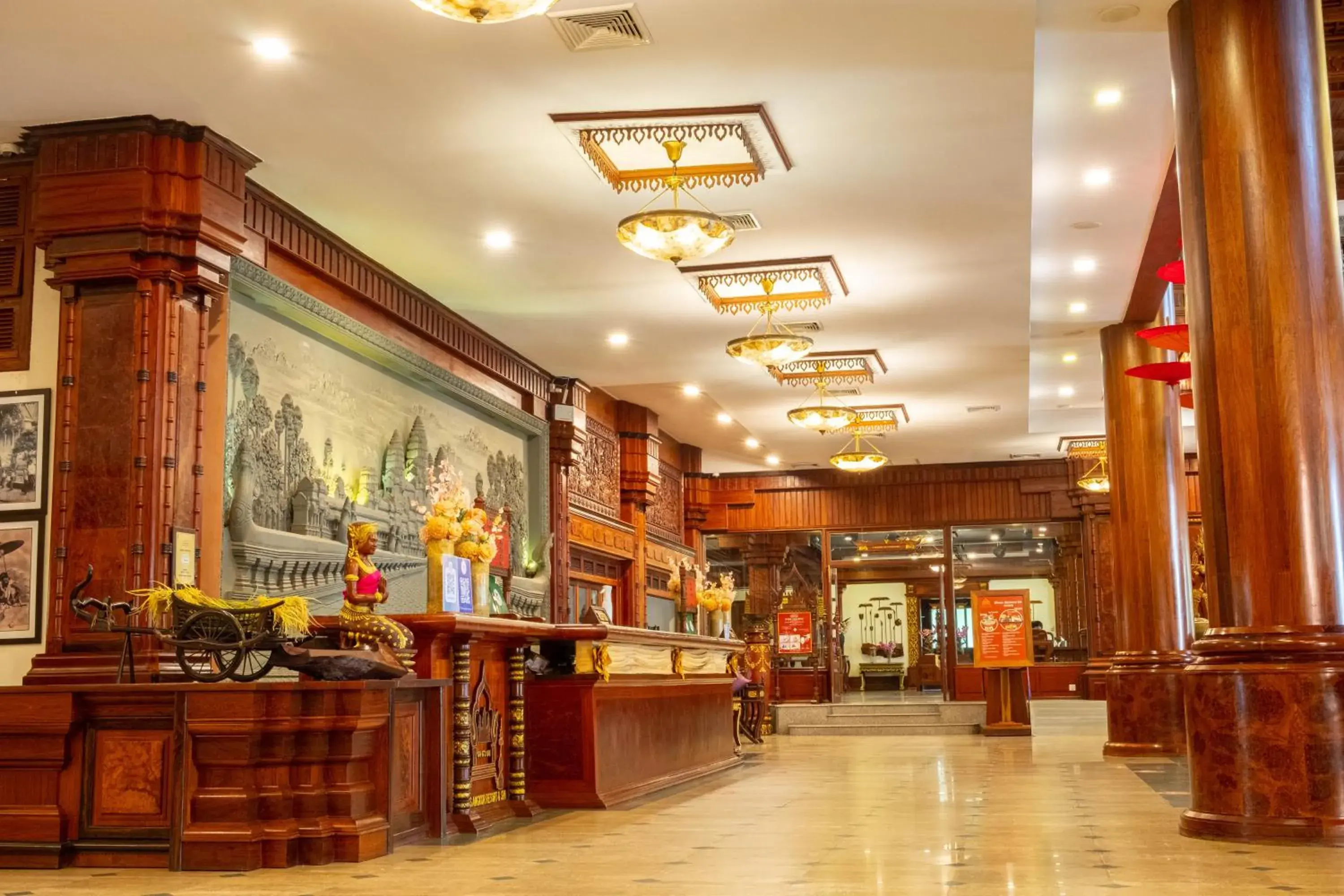 Lobby or reception in Empress Angkor Resort & Spa