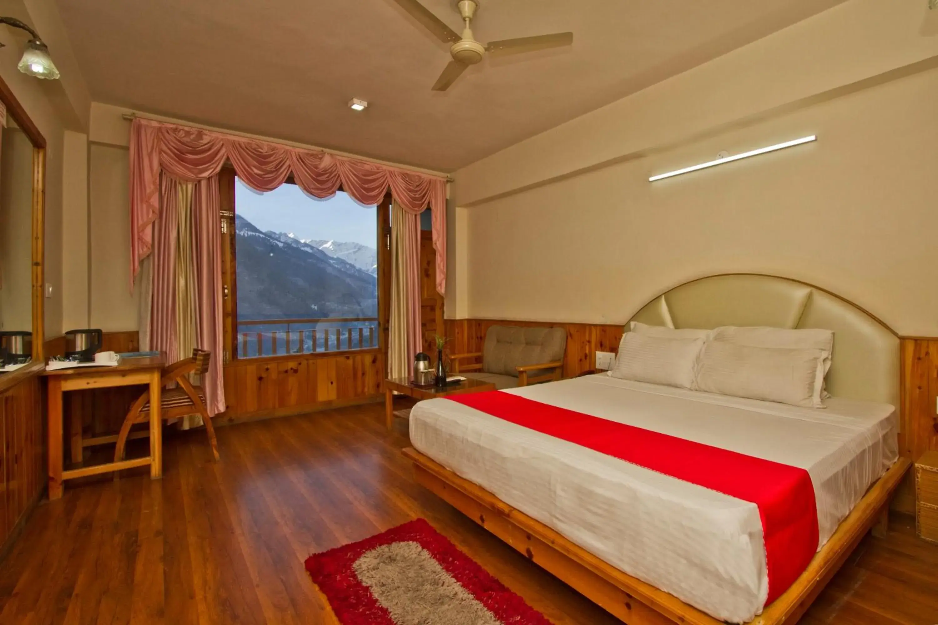 Photo of the whole room in Sarthak Resorts-Reside in Nature with Best View, 9 kms from Mall Road Manali