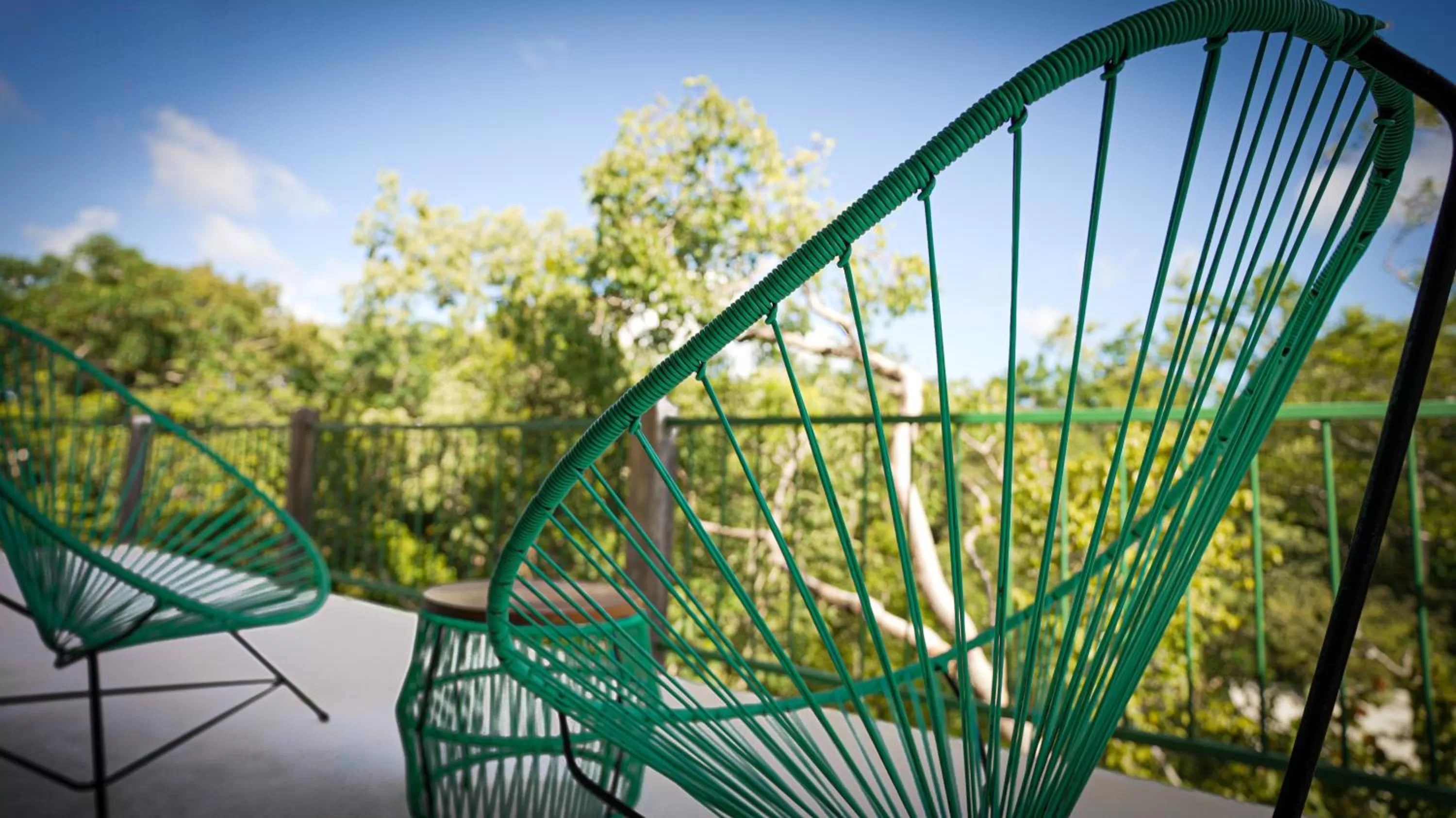 Balcony/Terrace in Hotel Holistika Tulum