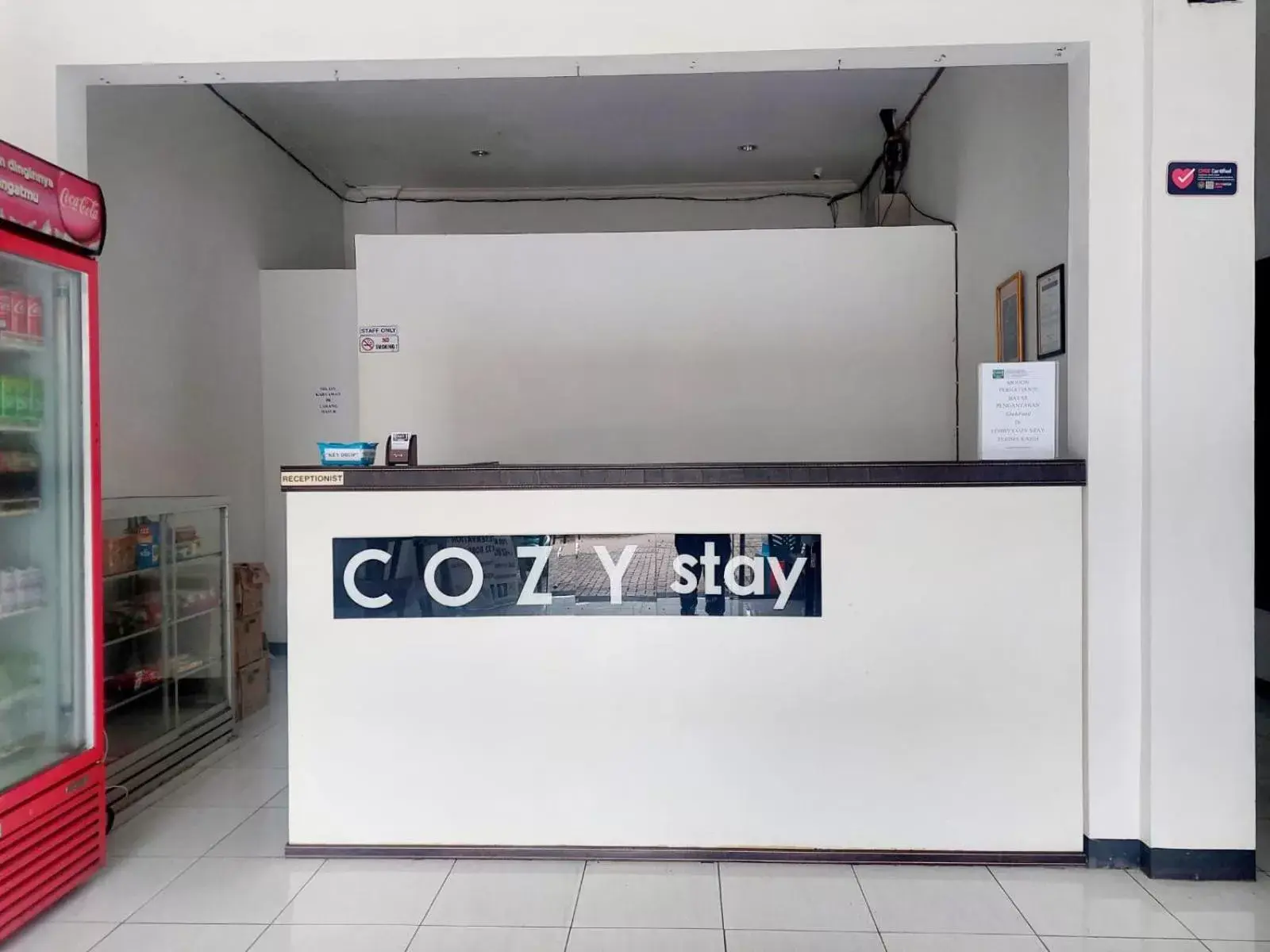 Lobby or reception in COZY STAY KUPANG