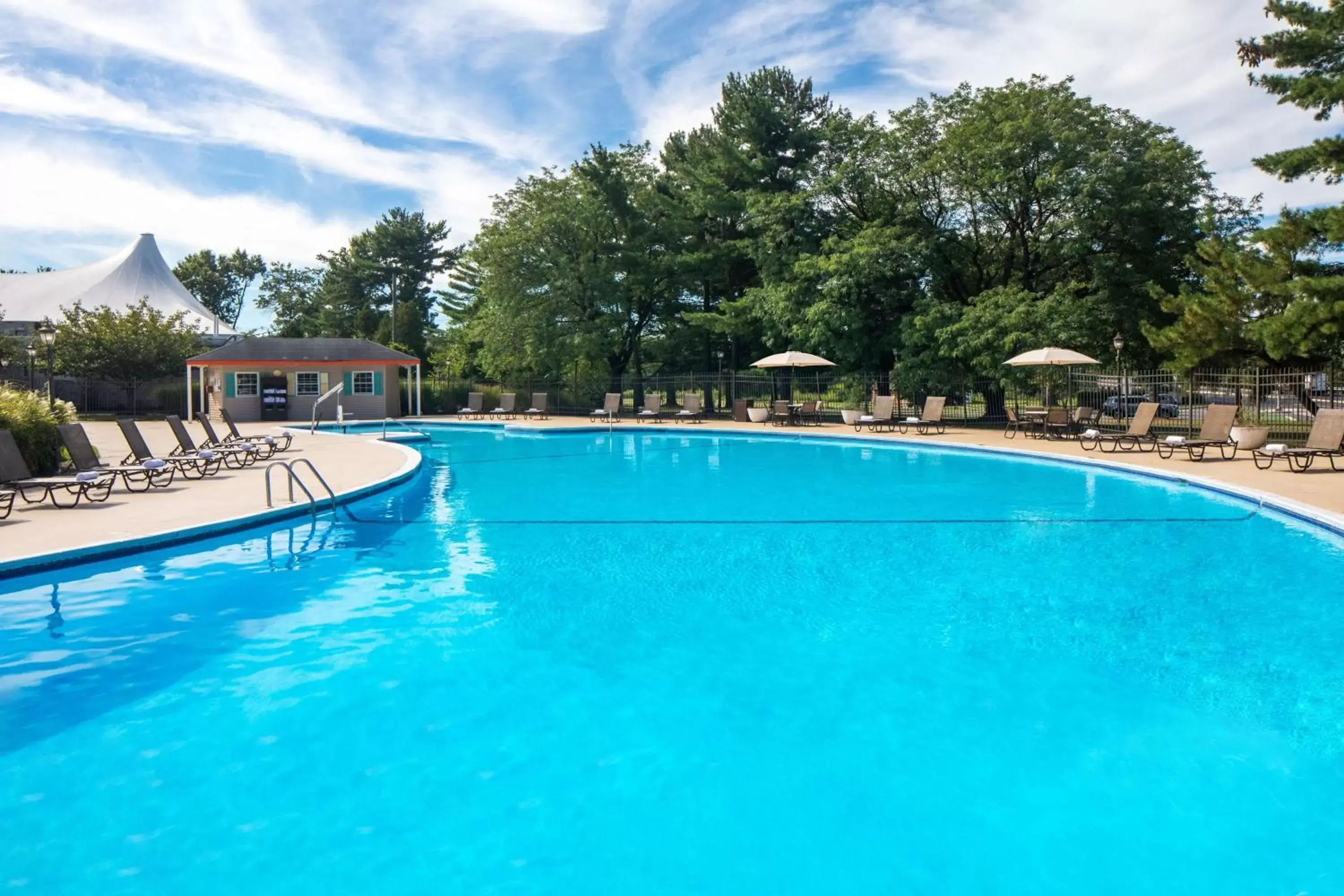 Pool view, Swimming Pool in DoubleTree by Hilton Cherry Hill Philadelphia
