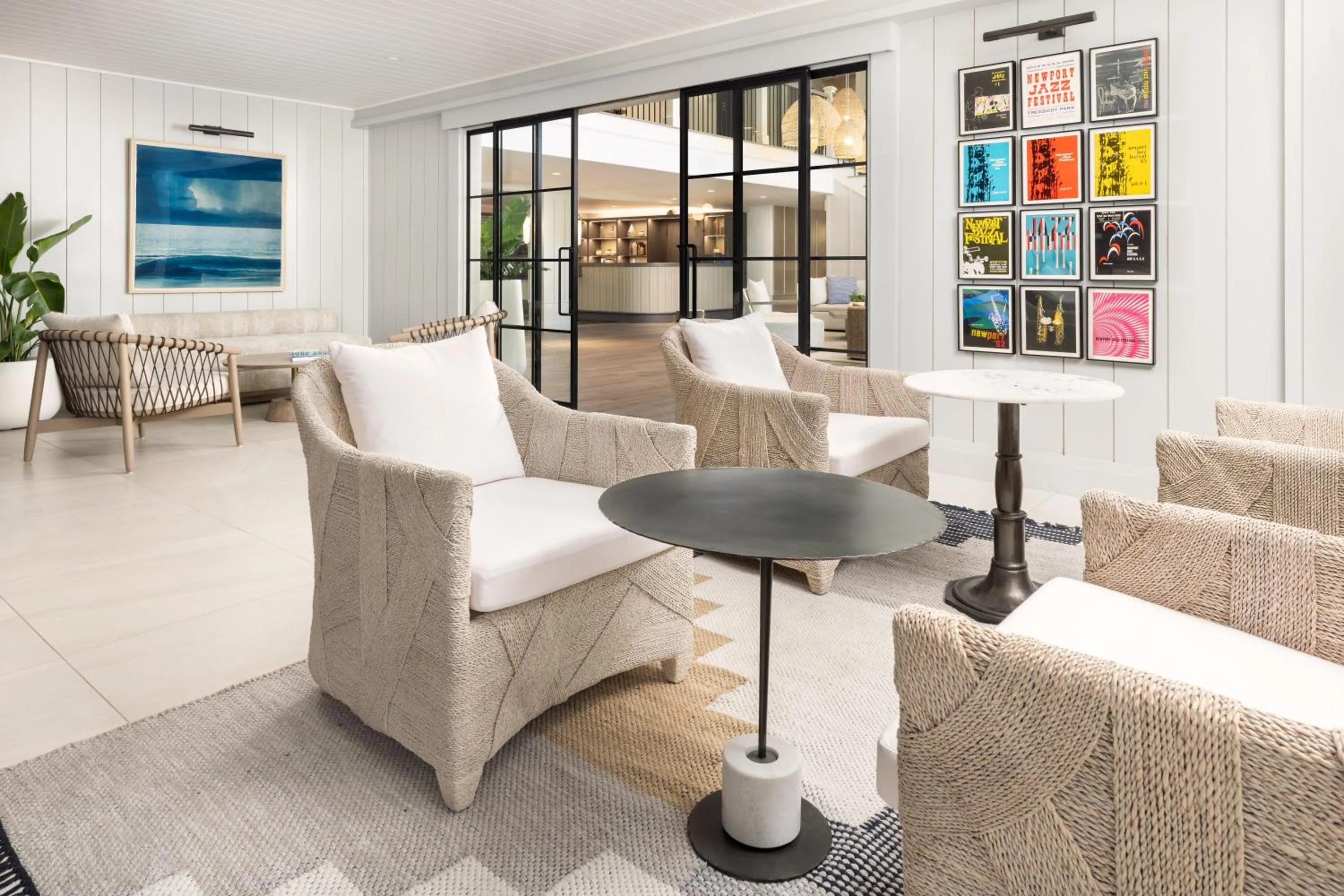 Seating area in The Pell, Part of JdV by Hyatt