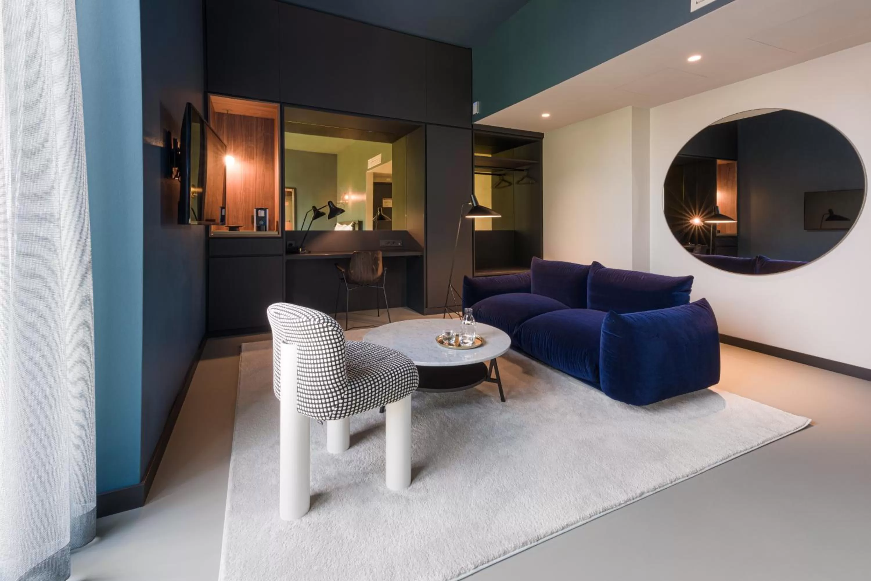 Living room in EmiLu Design Hotel