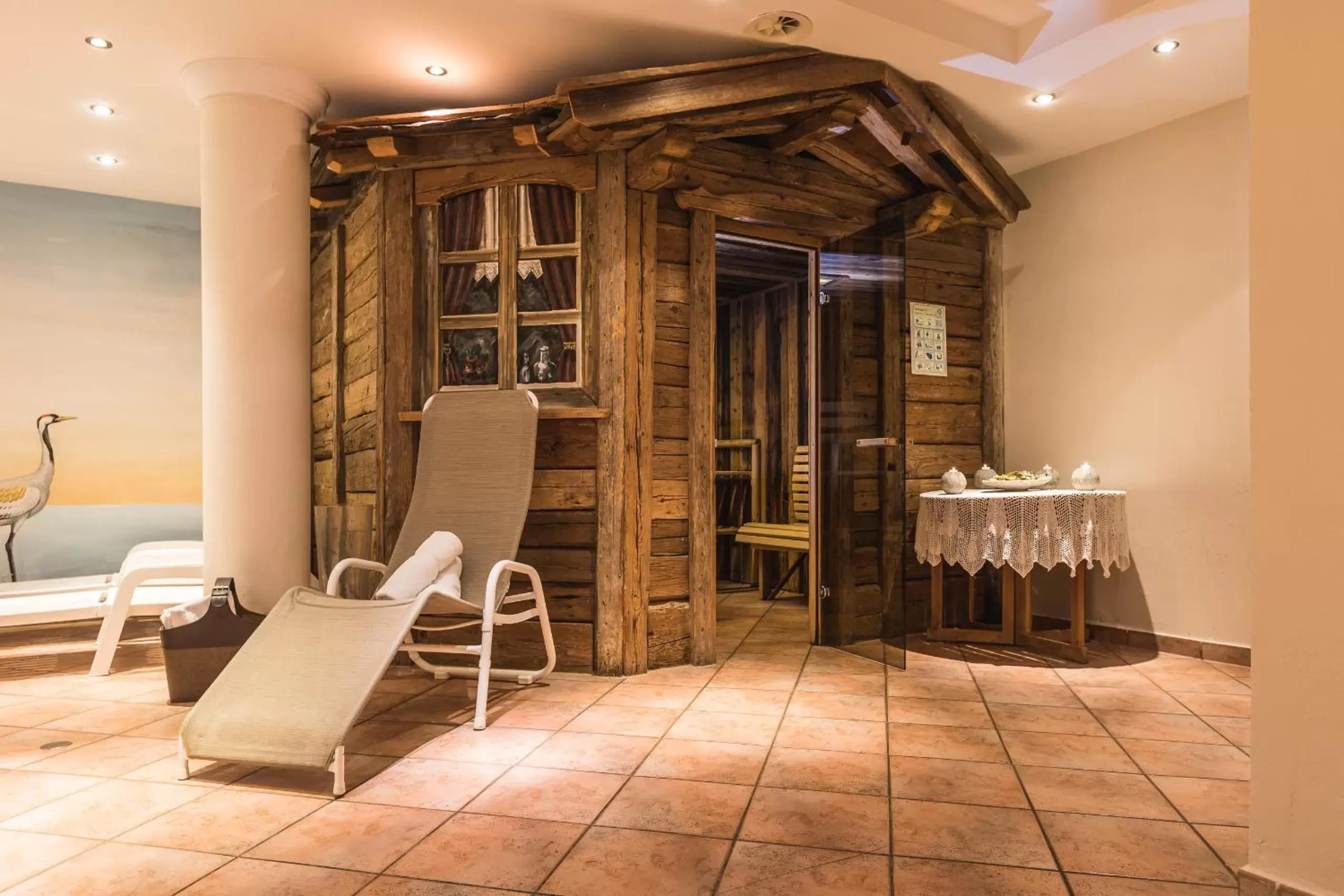 Sauna in Hotel Bergjuwel