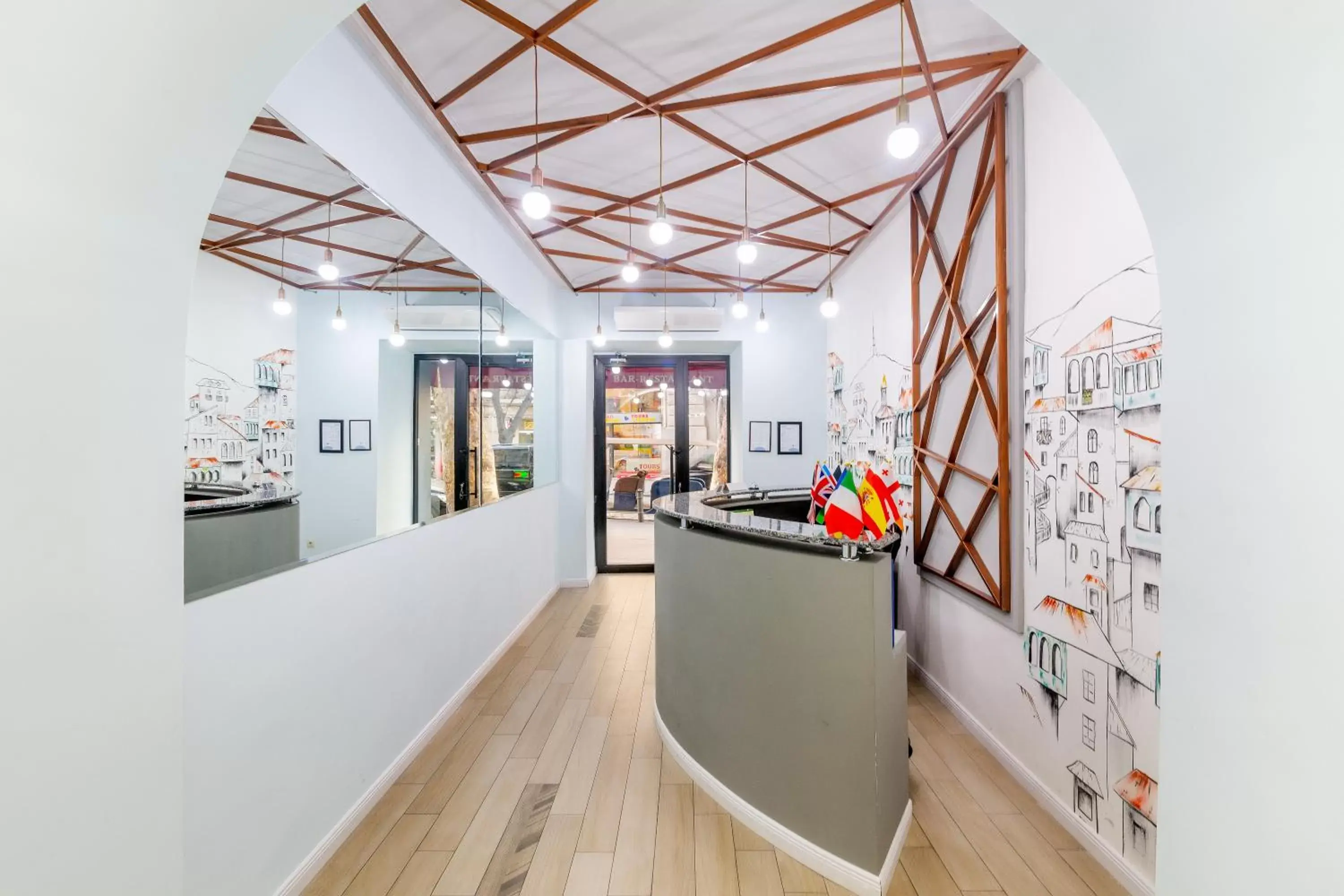 Lobby or reception in Hotel Marlyn Lobby or reception in Hotel Marlyn