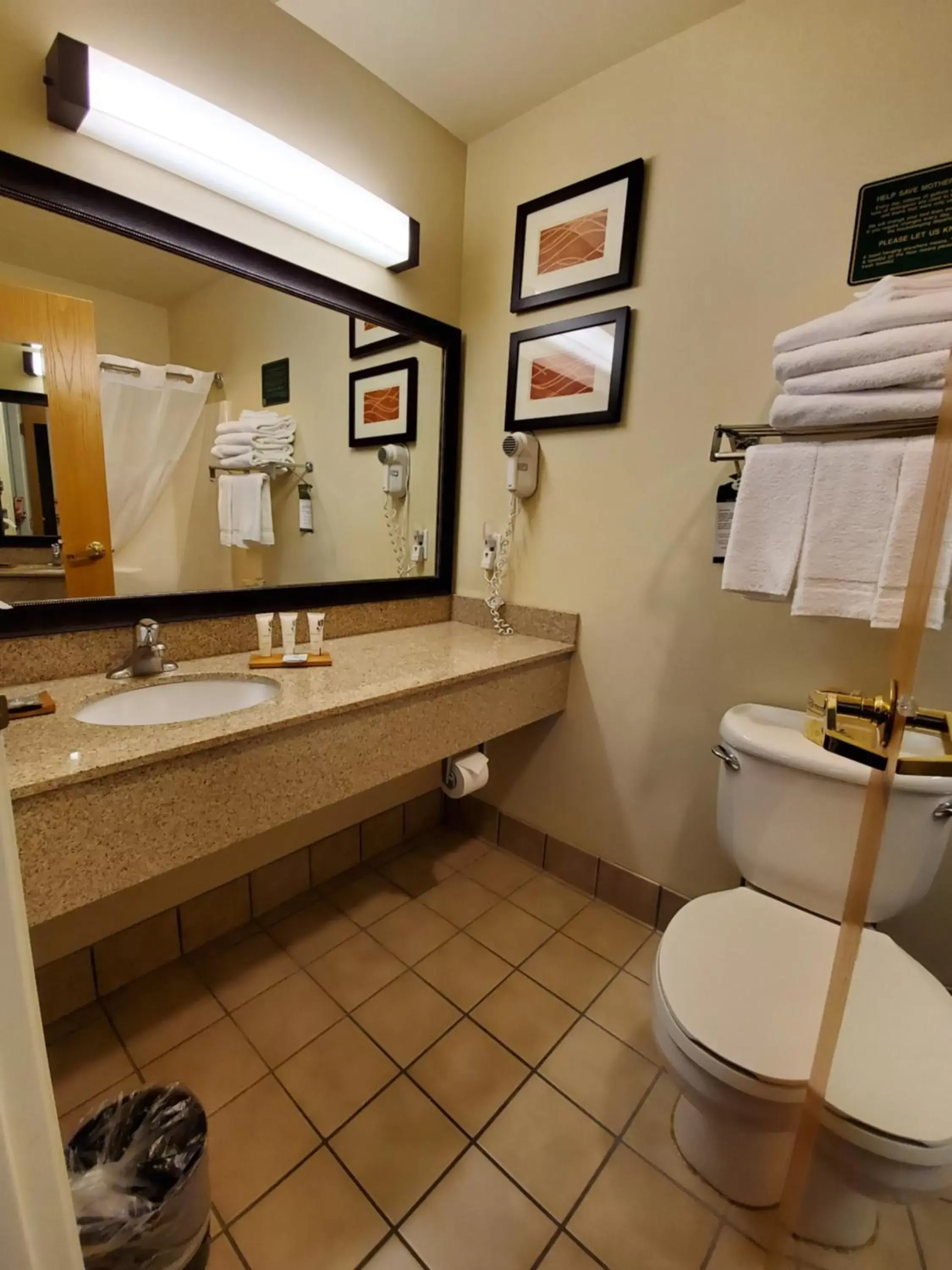 Toilet, Bathroom in Country Inn & Suites by Radisson, Bend, OR