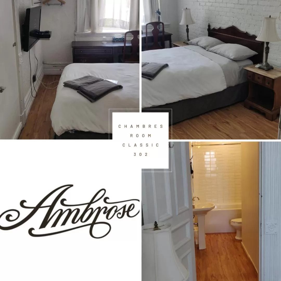 Bed in Ambrose House & Cafe - SELF CHECK-IN GUESTHOUSE