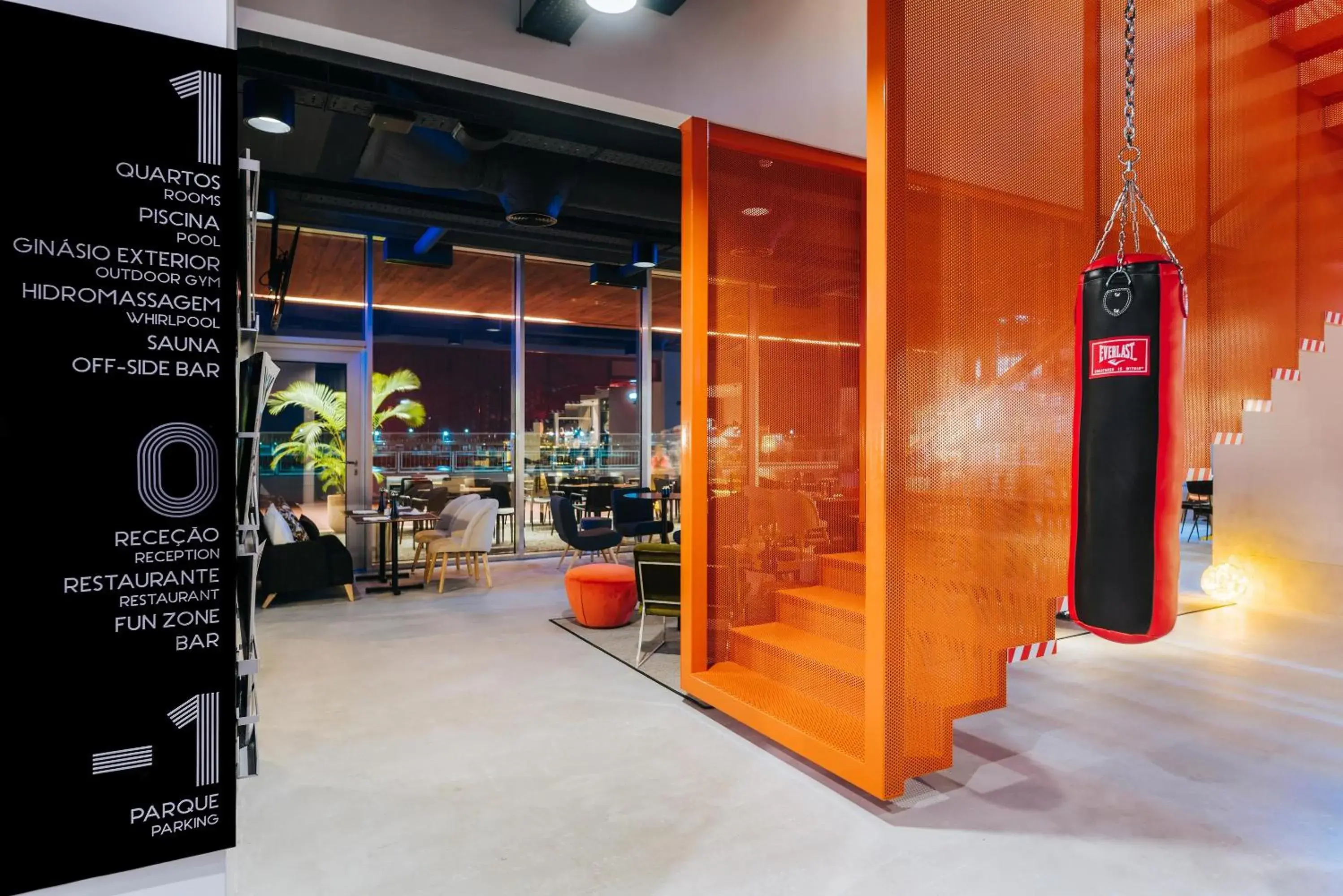 Lobby or reception in Pestana CR7 Funchal Lobby or reception in Pestana CR7 Funchal