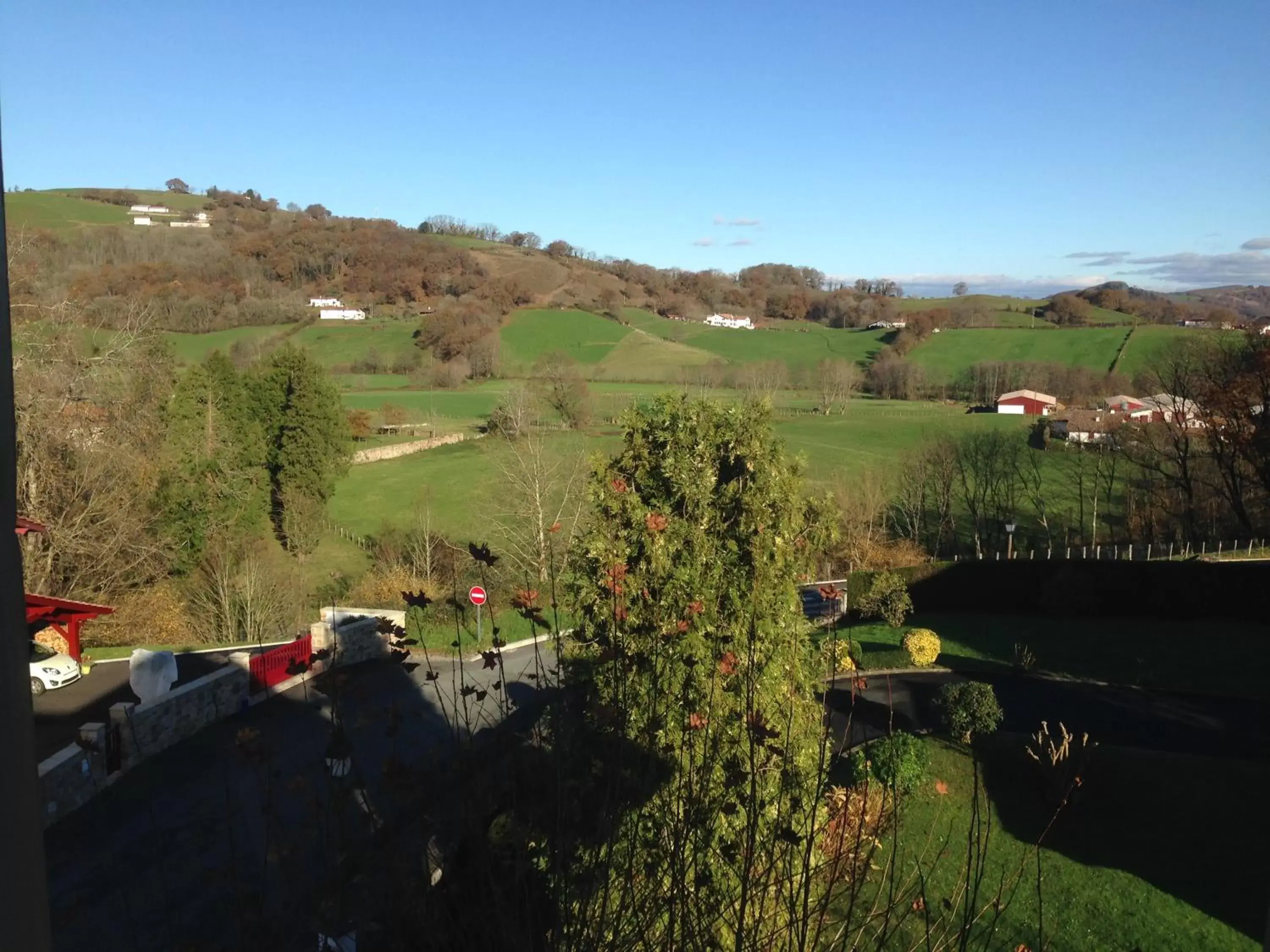 Garden view, Bird's-eye View in Chalet Elisa Chambre d'Hôtes