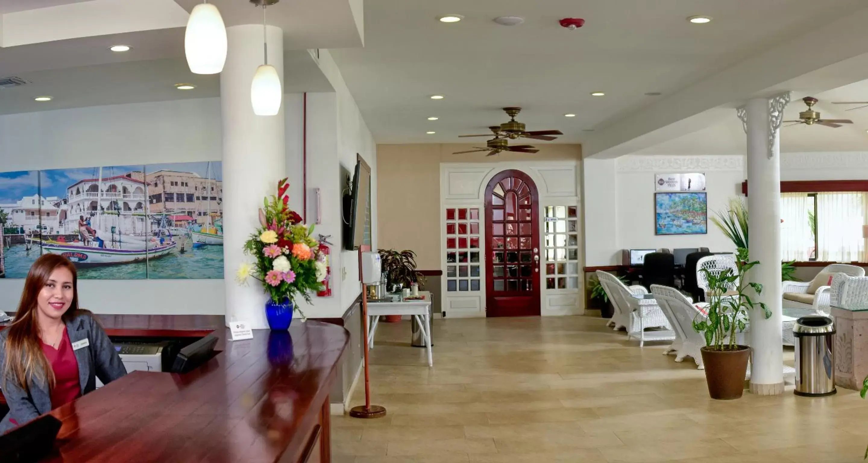 Lobby or reception in Best Western Plus Belize Biltmore Plaza