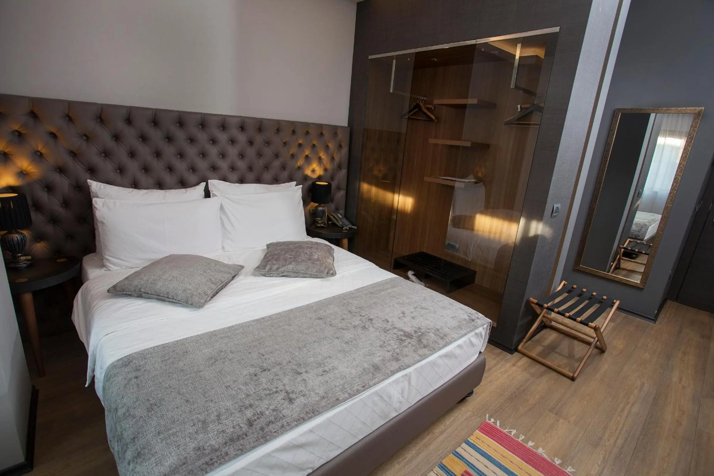 Bed in Solun Hotel & SPA