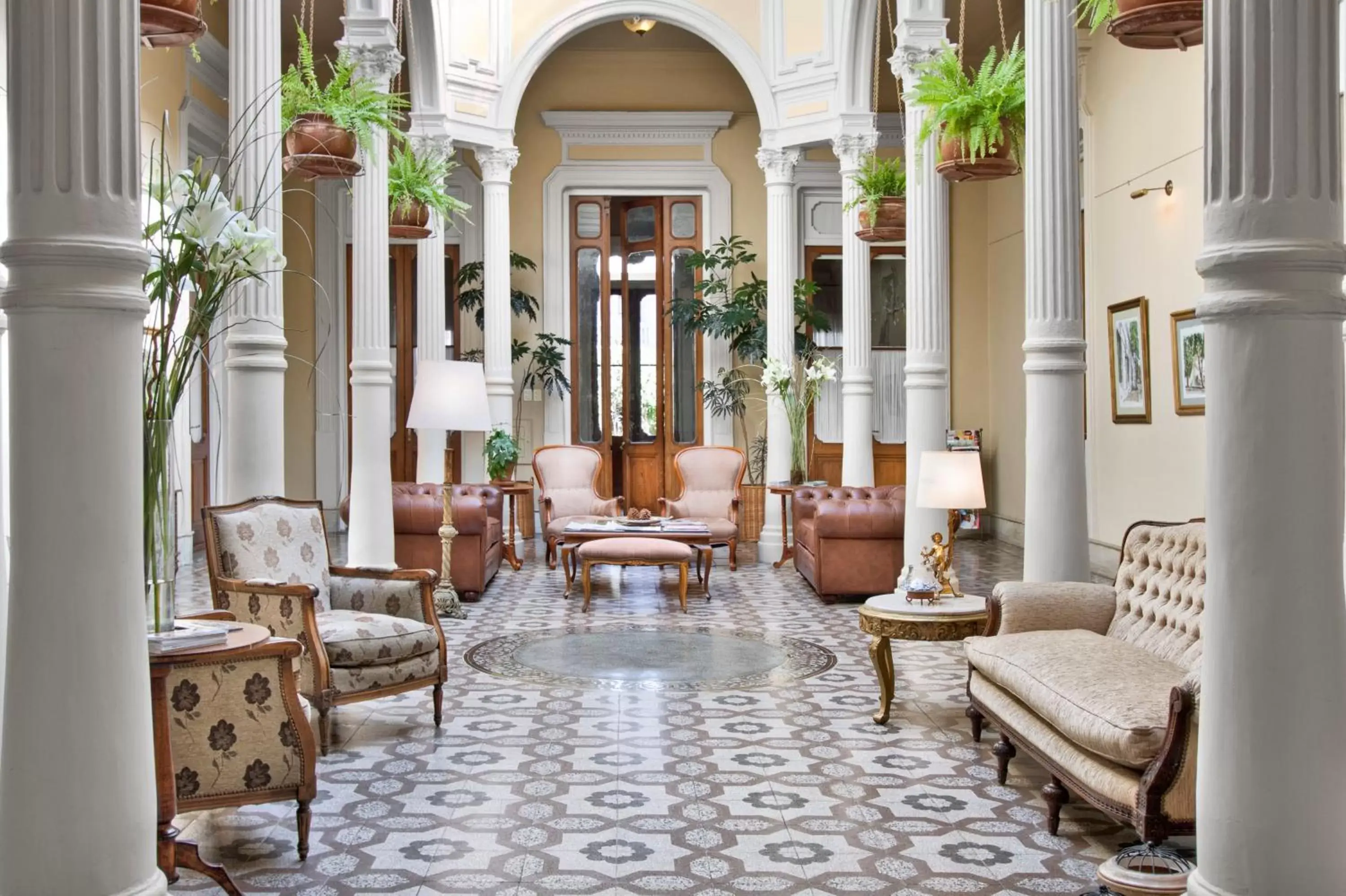 Lobby or reception in Hotel del Casco Lobby or reception in Hotel del Casco