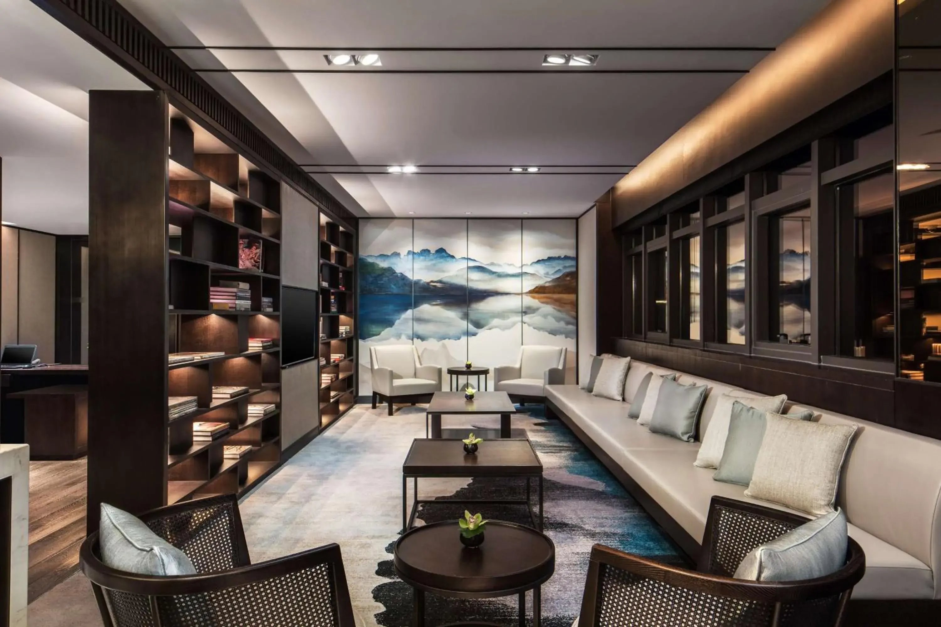 Property building, Seating Area in Hilton Ningbo Dongqian Lake